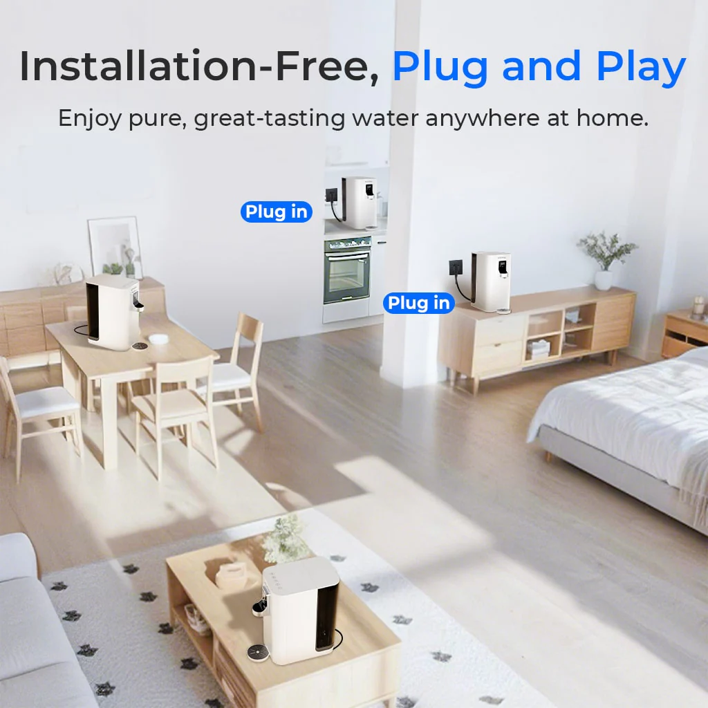 Instant Hot Countertop RO System - Waterdrop K19 - Image 9