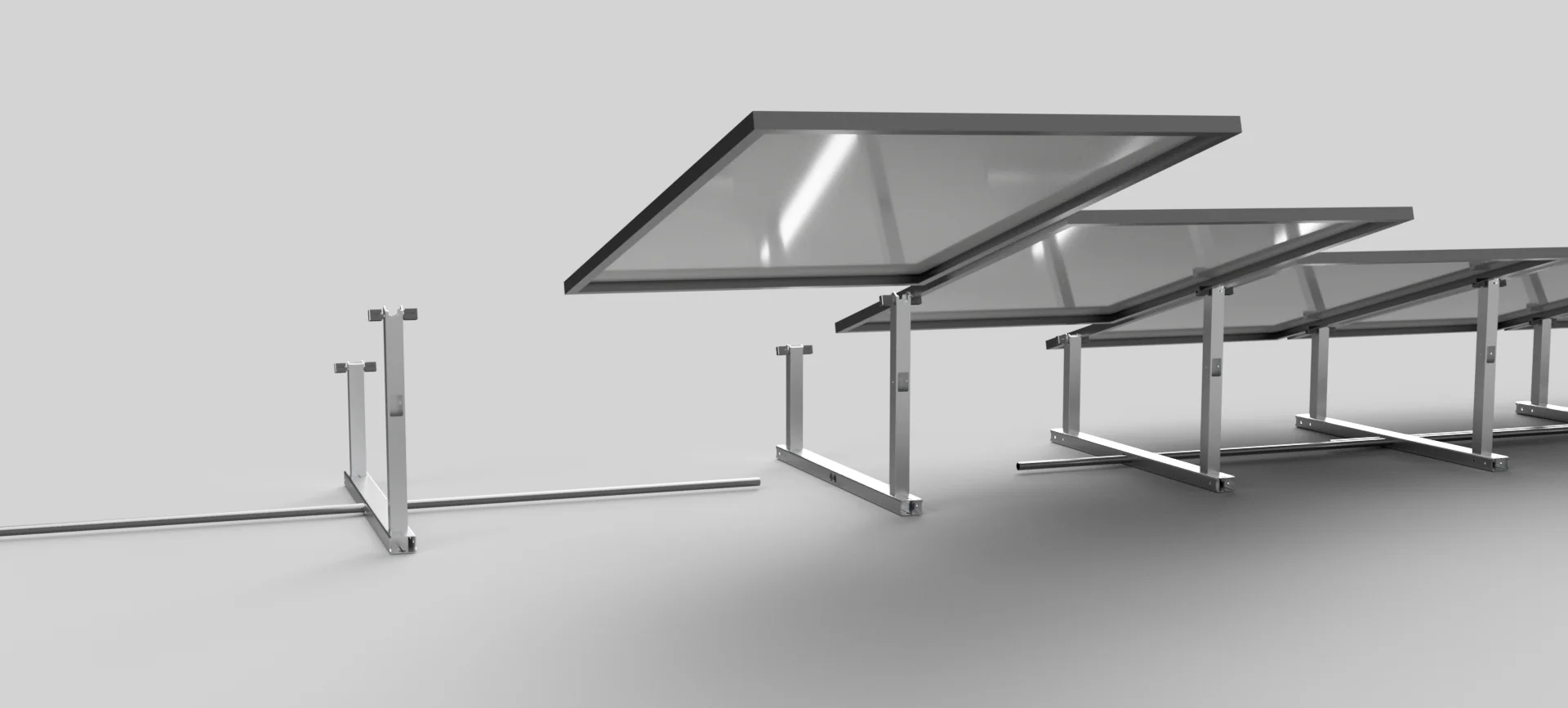 IntegraRack IR-15 Solar Panel Ground Mount | 15 Degree Angle | Aircraft Grade Aluminum - Image 6
