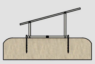 IntegraRack IR-30 Solar Panel Ground Mount | 30 Degree Angle | Aircraft Grade Aluminum - Image 6