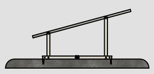 IntegraRack IR-30 Solar Panel Ground Mount | 30 Degree Angle | Aircraft Grade Aluminum - Image 7