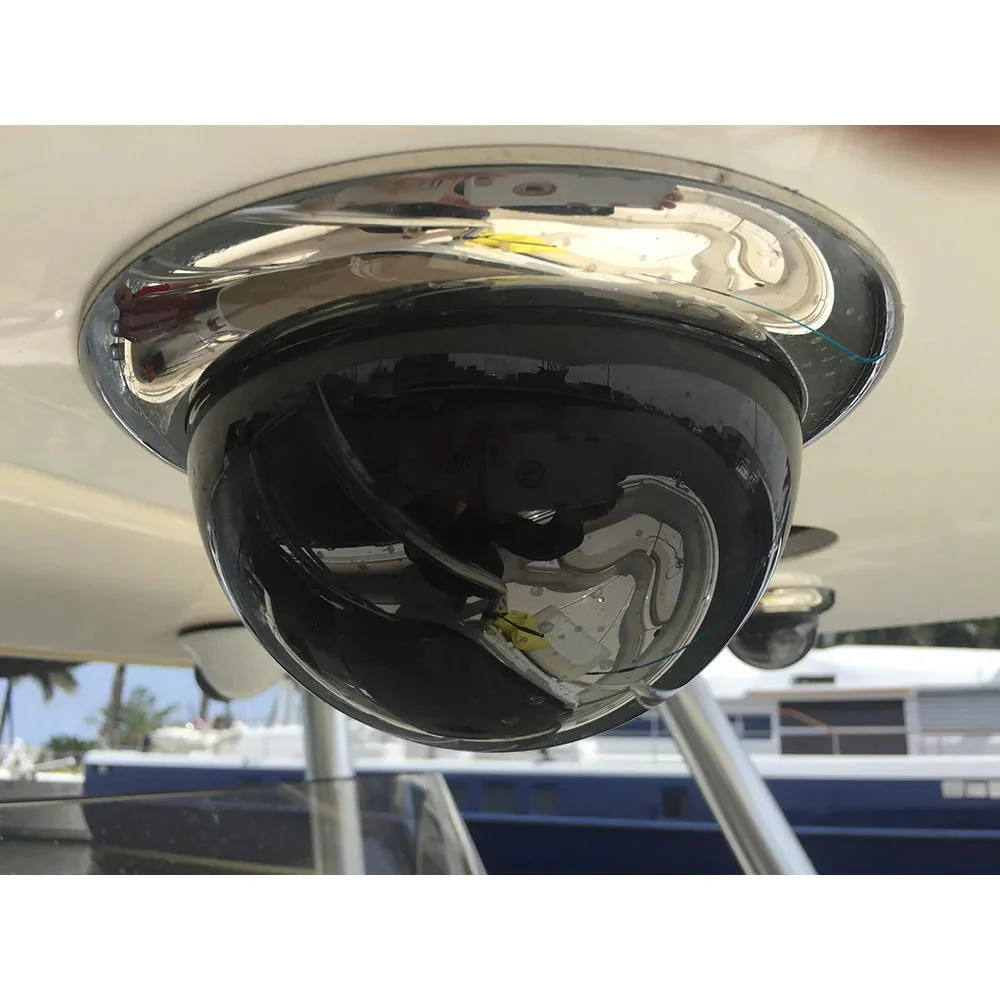 Iris Miniature Marine PTZ Dome Camera - Stainless Bezel - Hi-Def Ethernet IP - 10x Digital Zoom - 4 in 1 Video Format [IRIS4106] - Image 2