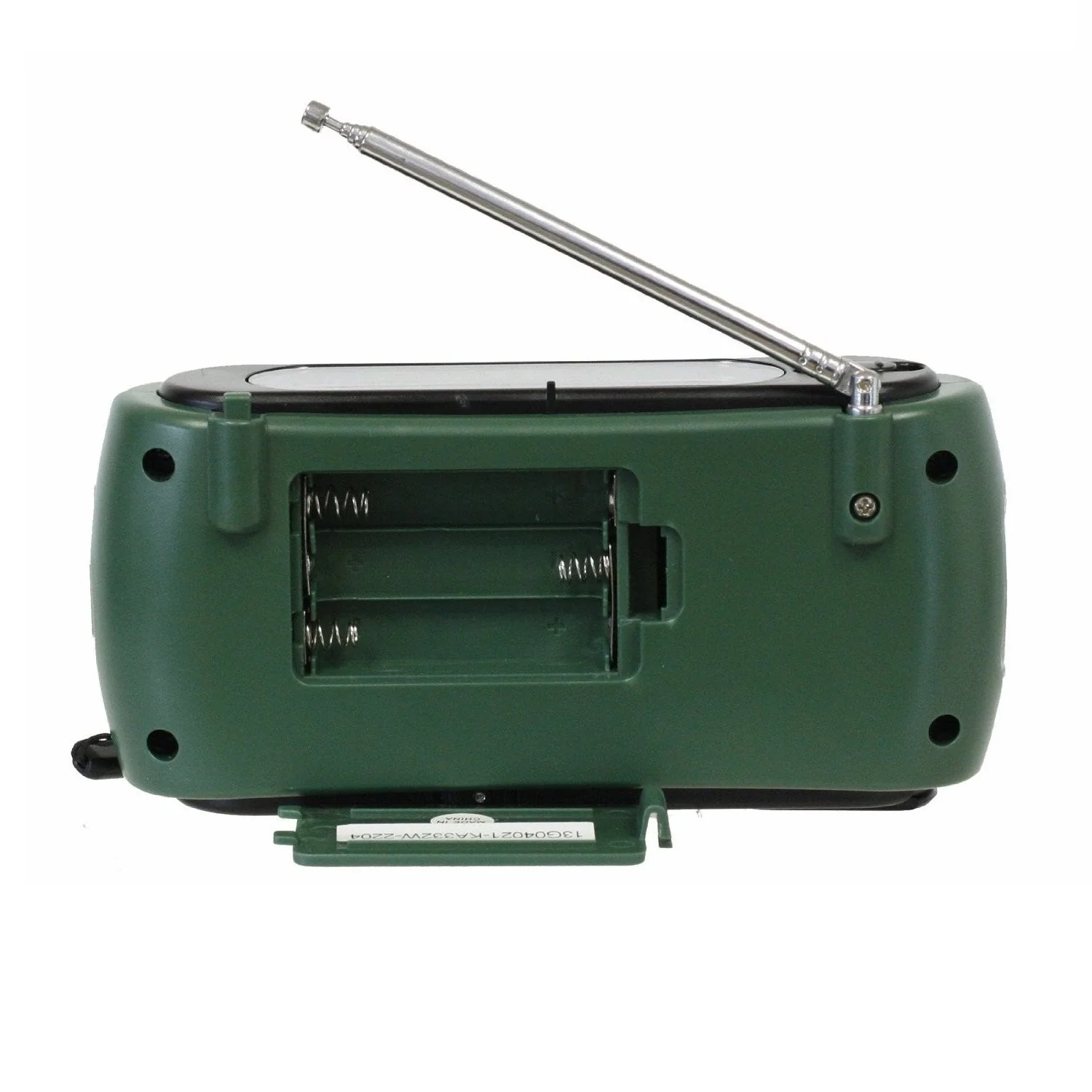 Kaito KA332W Portable Hand Crank Solar AM/FM NOAA Weather Radio Green - Image 4