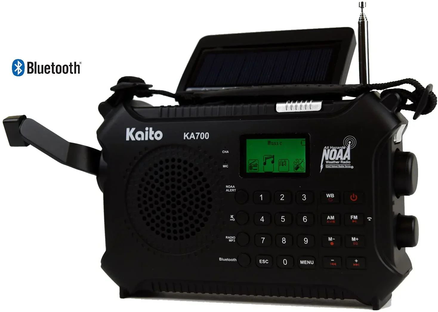 Kaito KA700 Emergency NOAA Weather Radio - Image 4