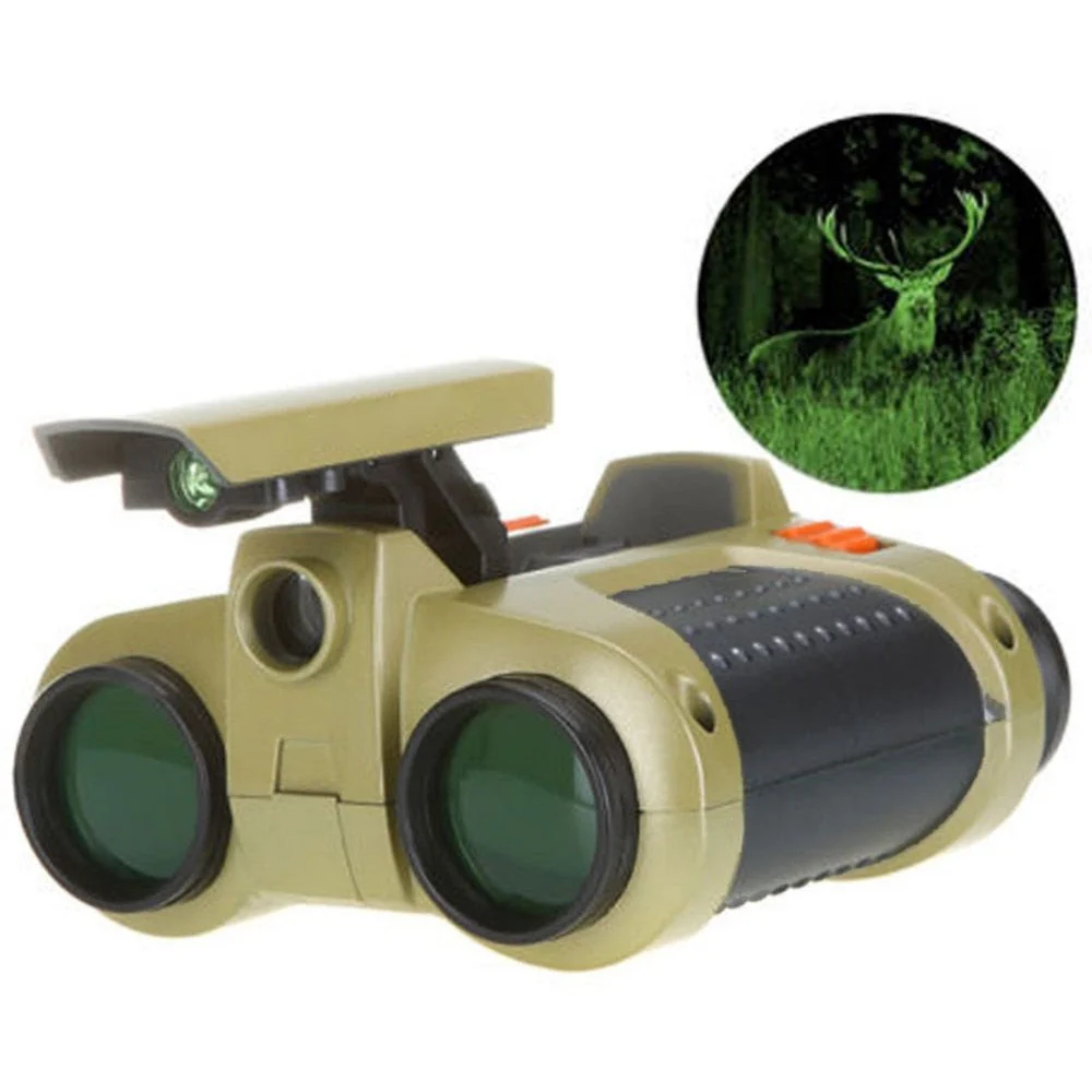 Kids Night Vision Binoculars 4X Outdoor Adventure Toy - Image 2