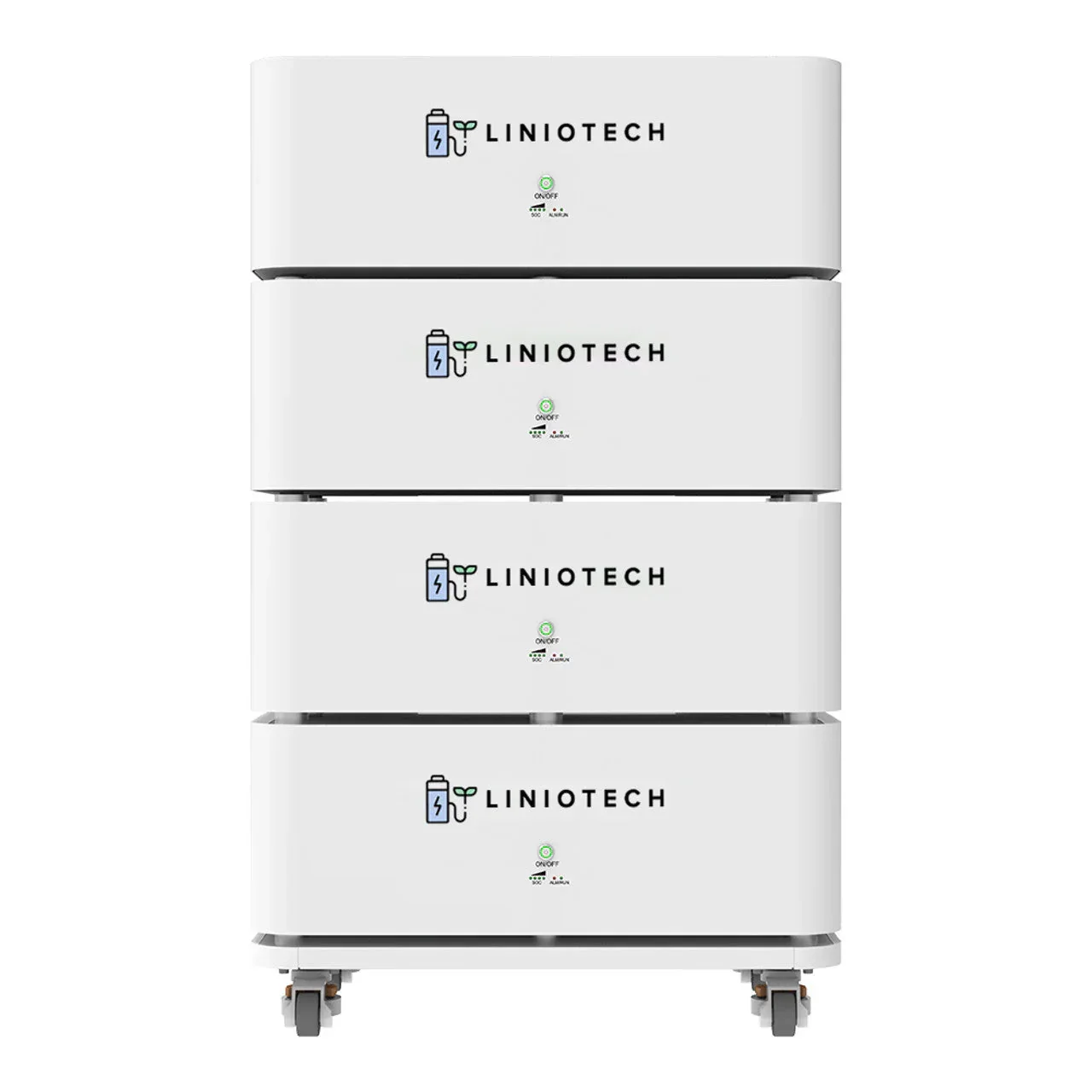 LINIOTECH 10kWh 200Ah 48V LiFePO4 Lithium Solar Battery Brick Stackable - Image 4
