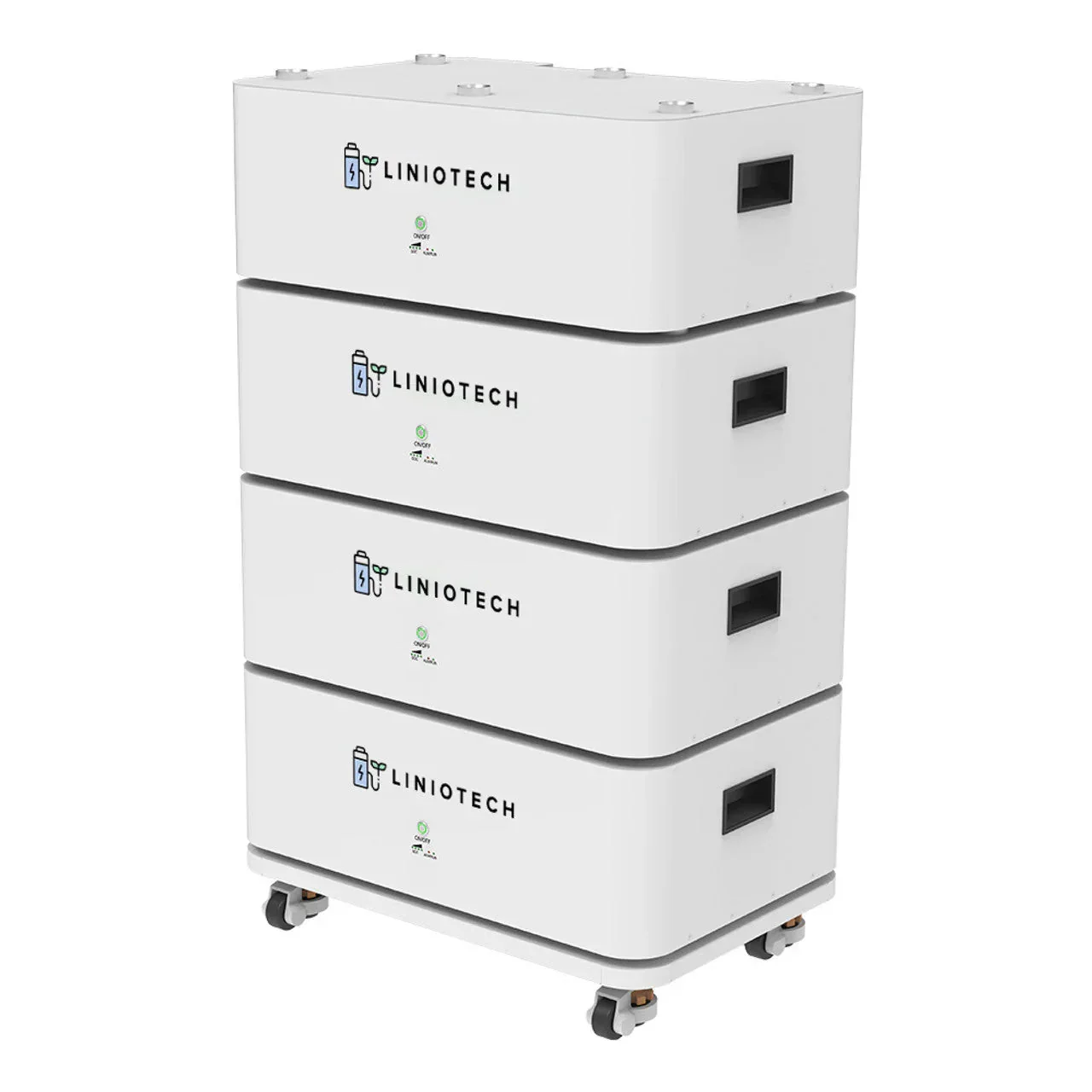 LINIOTECH 10kWh 200Ah 48V LiFePO4 Lithium Solar Battery Brick Stackable - Image 5