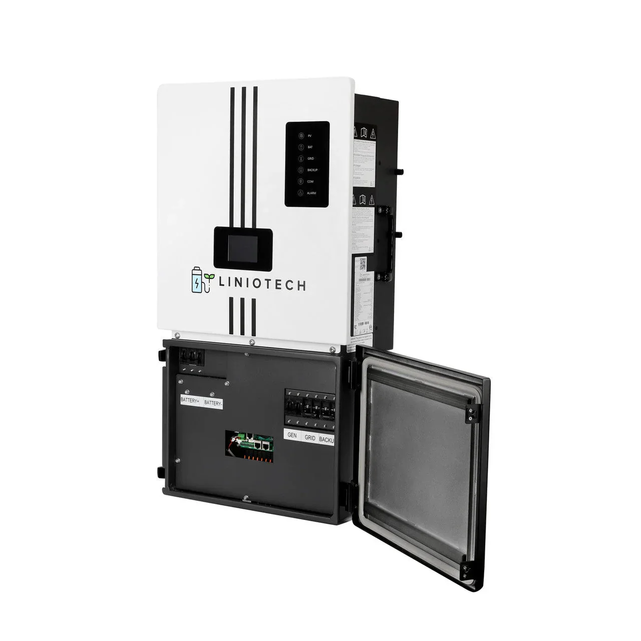 Liniotech 15kWh Hybrid Inverter All in One solar Inverter | 11.4kW AC Output 200A Pass Through - Image 9