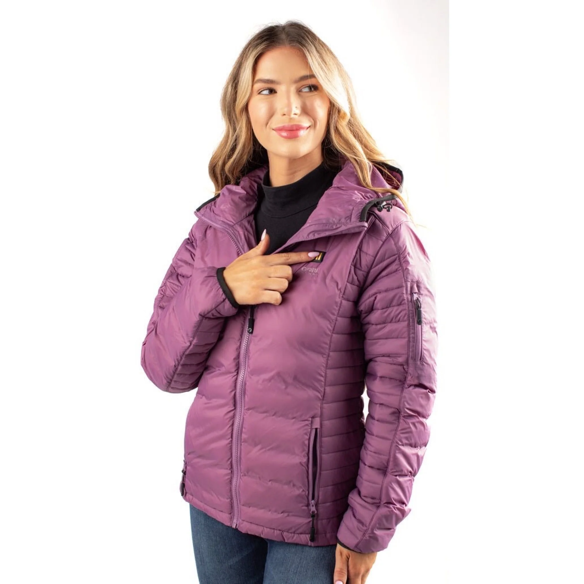 Lita Women's Heated Puffer Jacket - Image 5