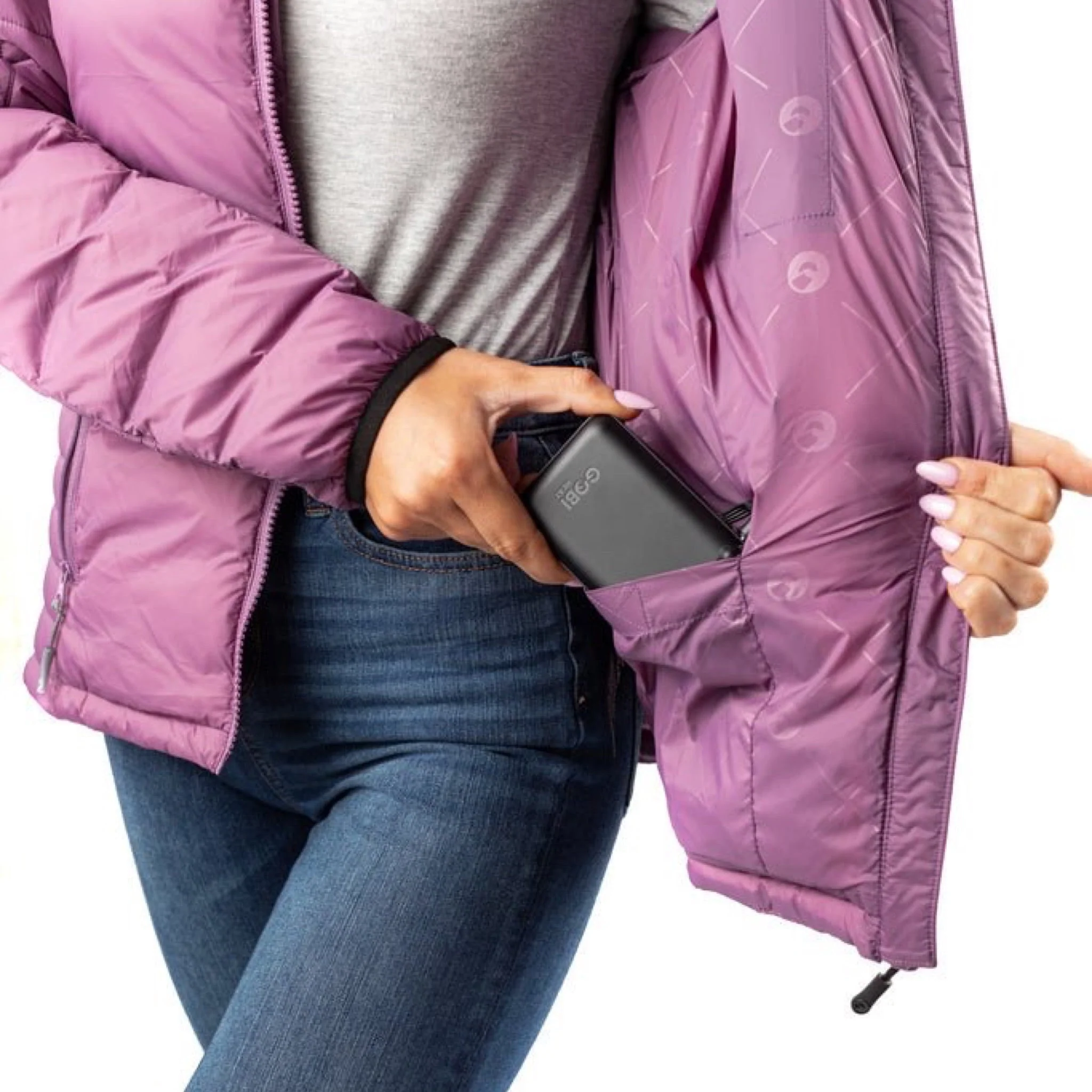 Lita Women's Heated Puffer Jacket - Image 7