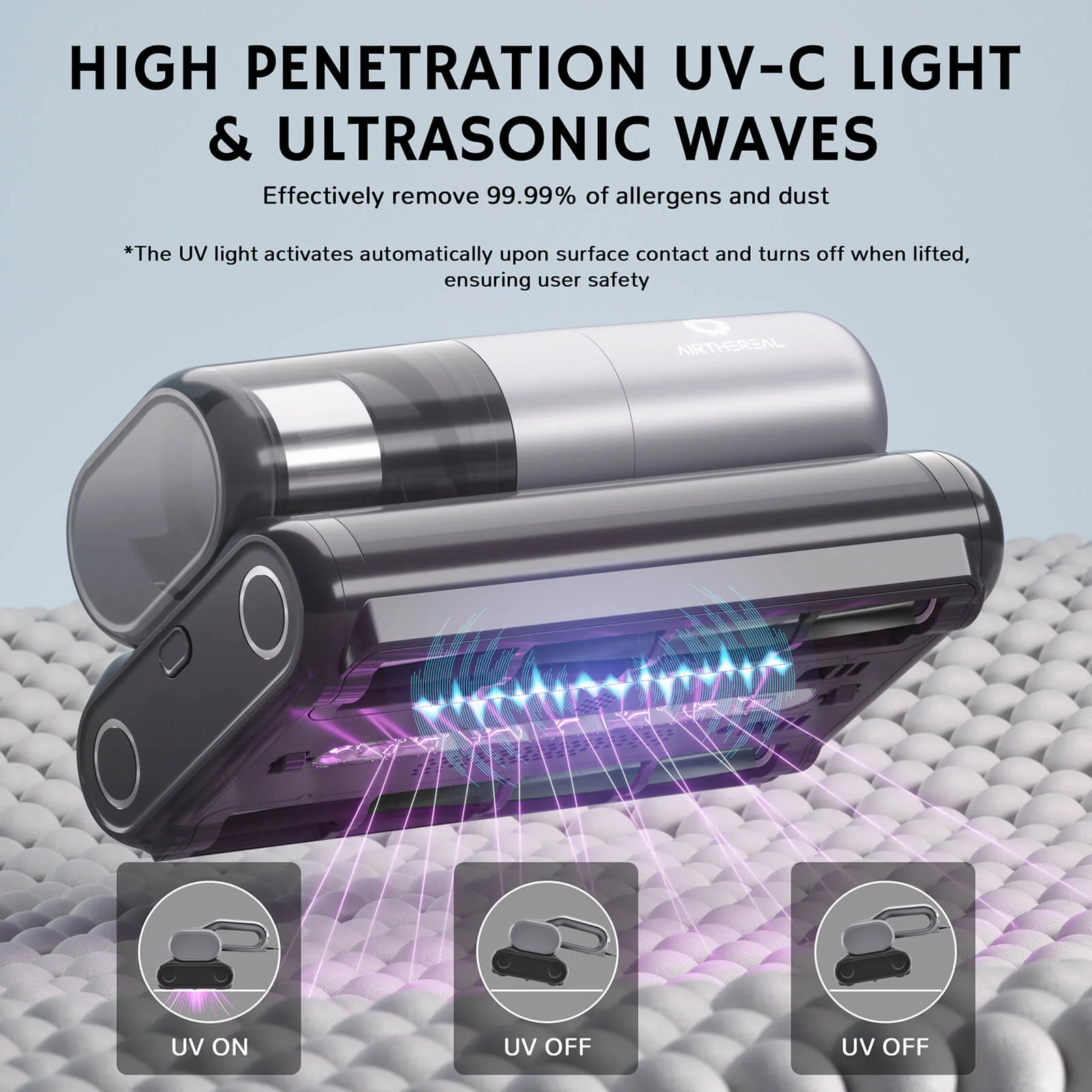 M1 UV Handheld Mattress Vacuum Cleaner - Image 4