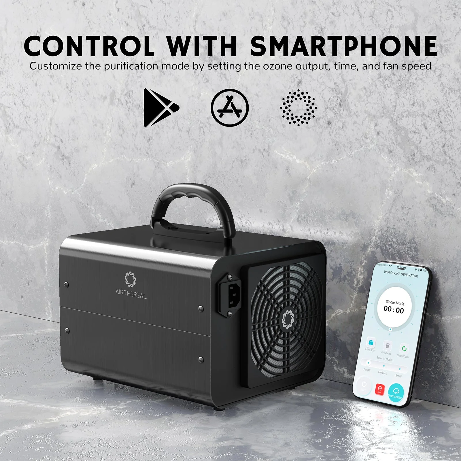 MA10K-PRO Smart WiFi Ozone Generator - Image 2