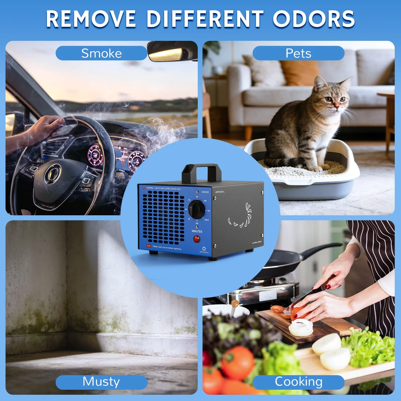 MA5000 Ozone Generator, Replaceable Ozone Plate Option - Image 12