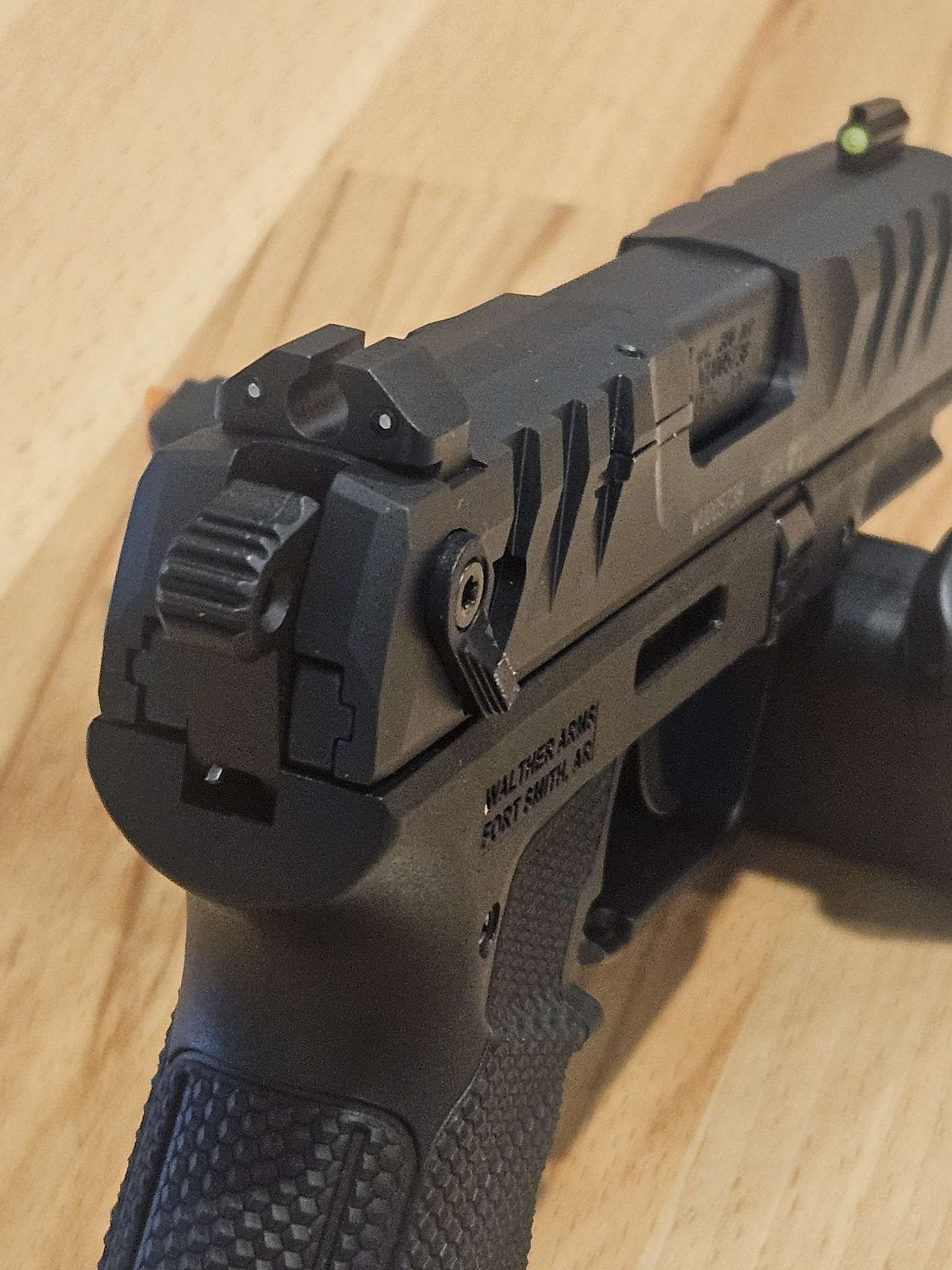 Mark Mini Pistol Light w/ NFA Dual Picture Sights Bundle. Fits Glock, Walther PDP and Ruger RMX (SC) - Image 4