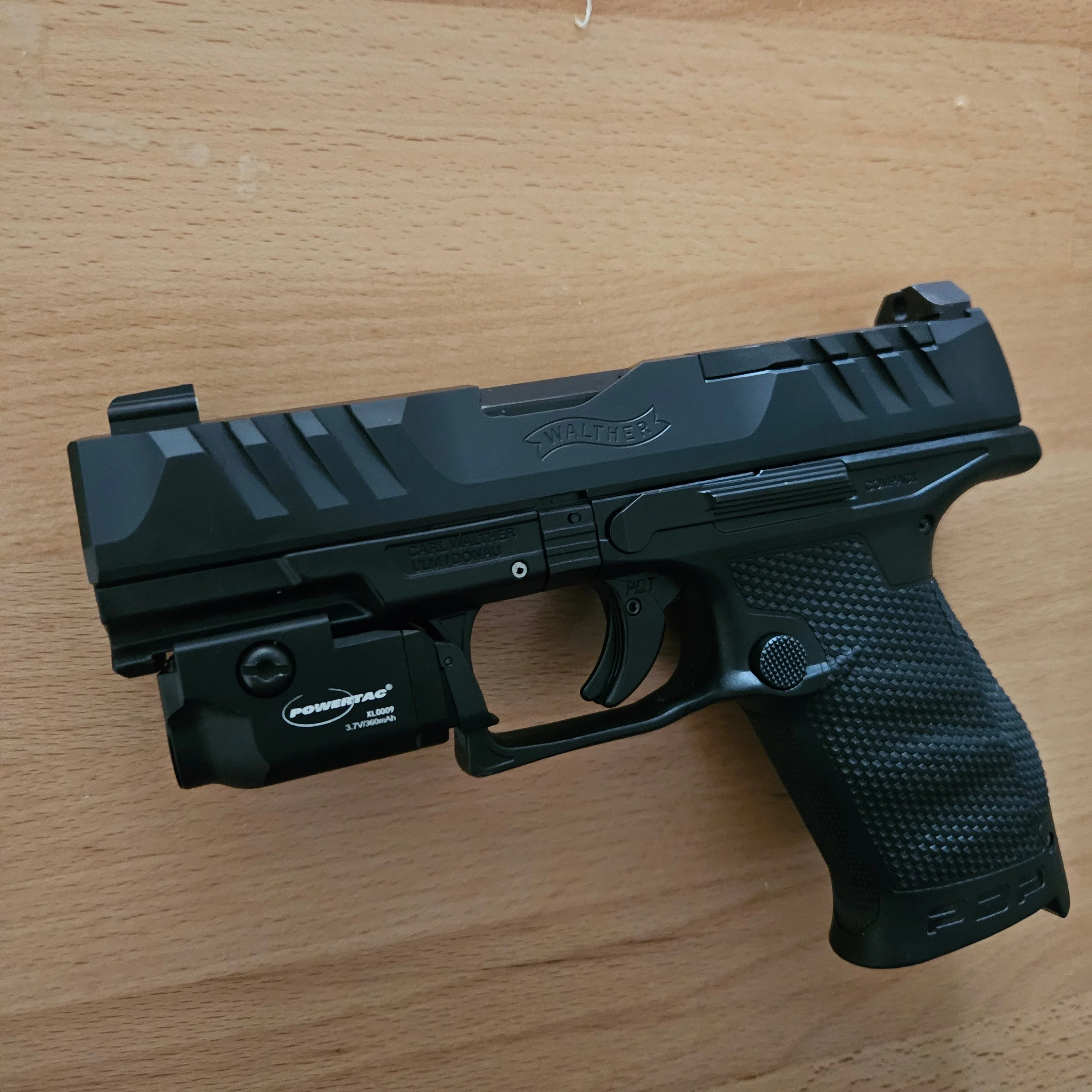Mark Mini Pistol Light w/ NFA Tritium Night Sights Bundle w/ Orange Inserts. For Sig P365 and P320 (SC) - Image 5