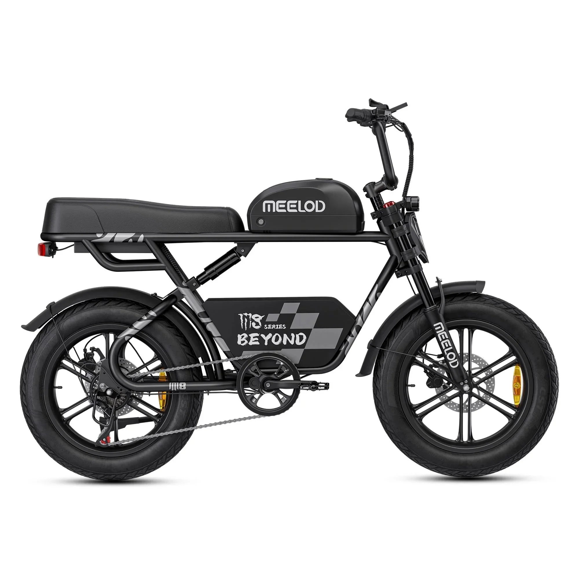 MEELOD M8 Fat Tire Ebike - Long Range - Image 3