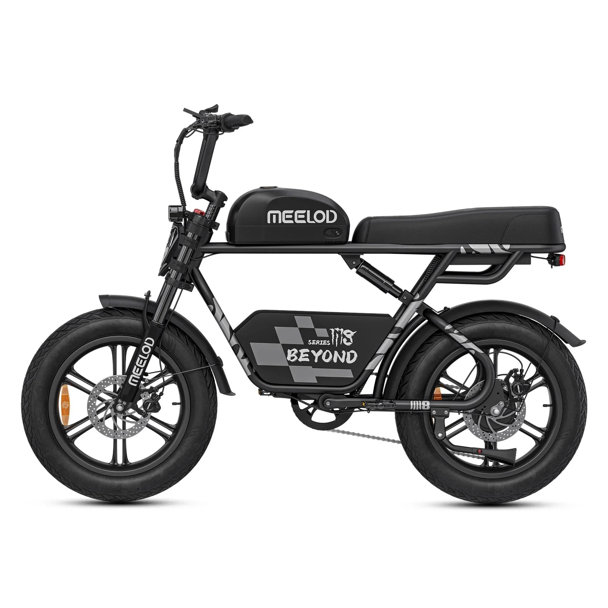 MEELOD M8 Fat Tire Ebike - Long Range - Image 4
