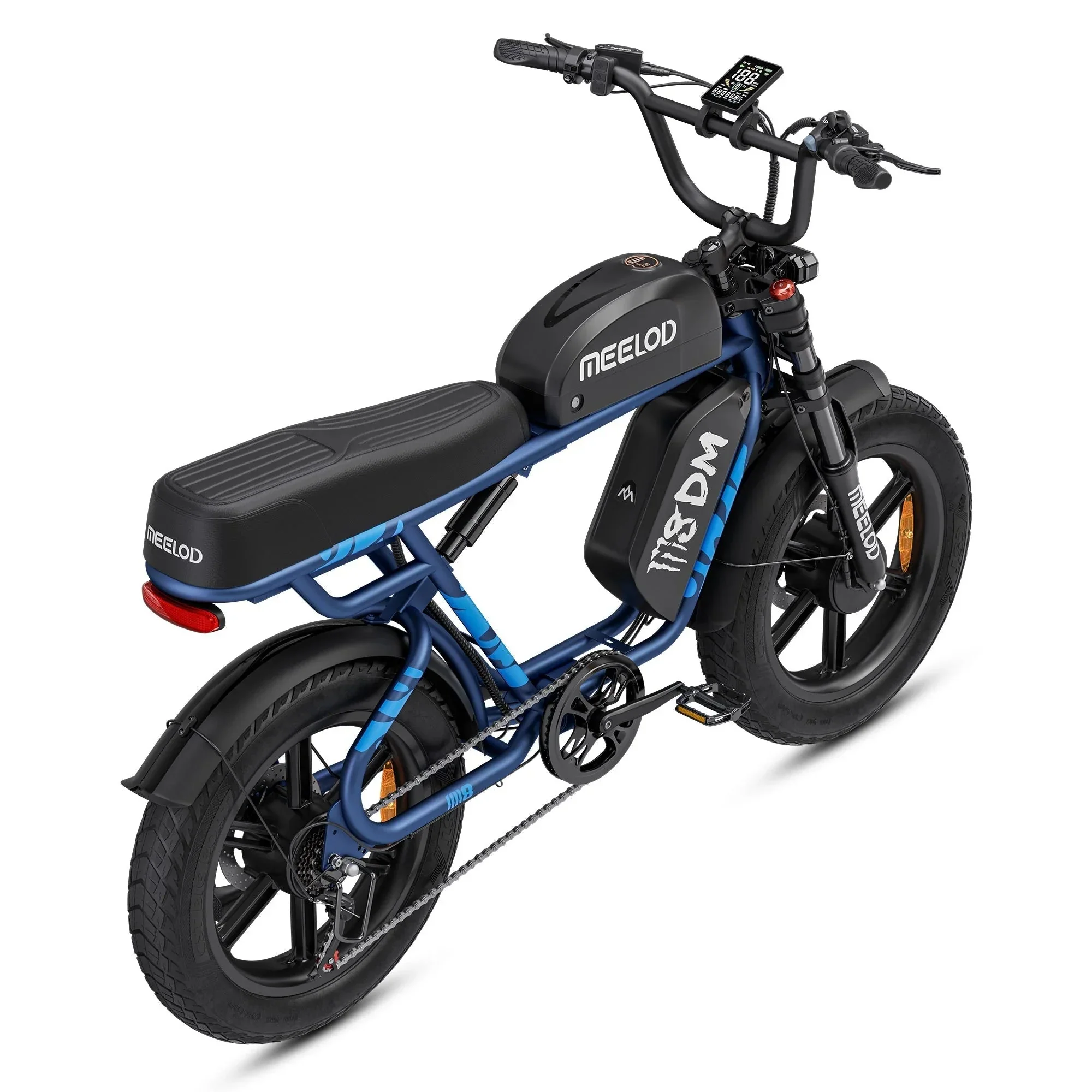 MEELOD M8DM | 2400W Dual Motor Fat Tire Ebike - Image 10