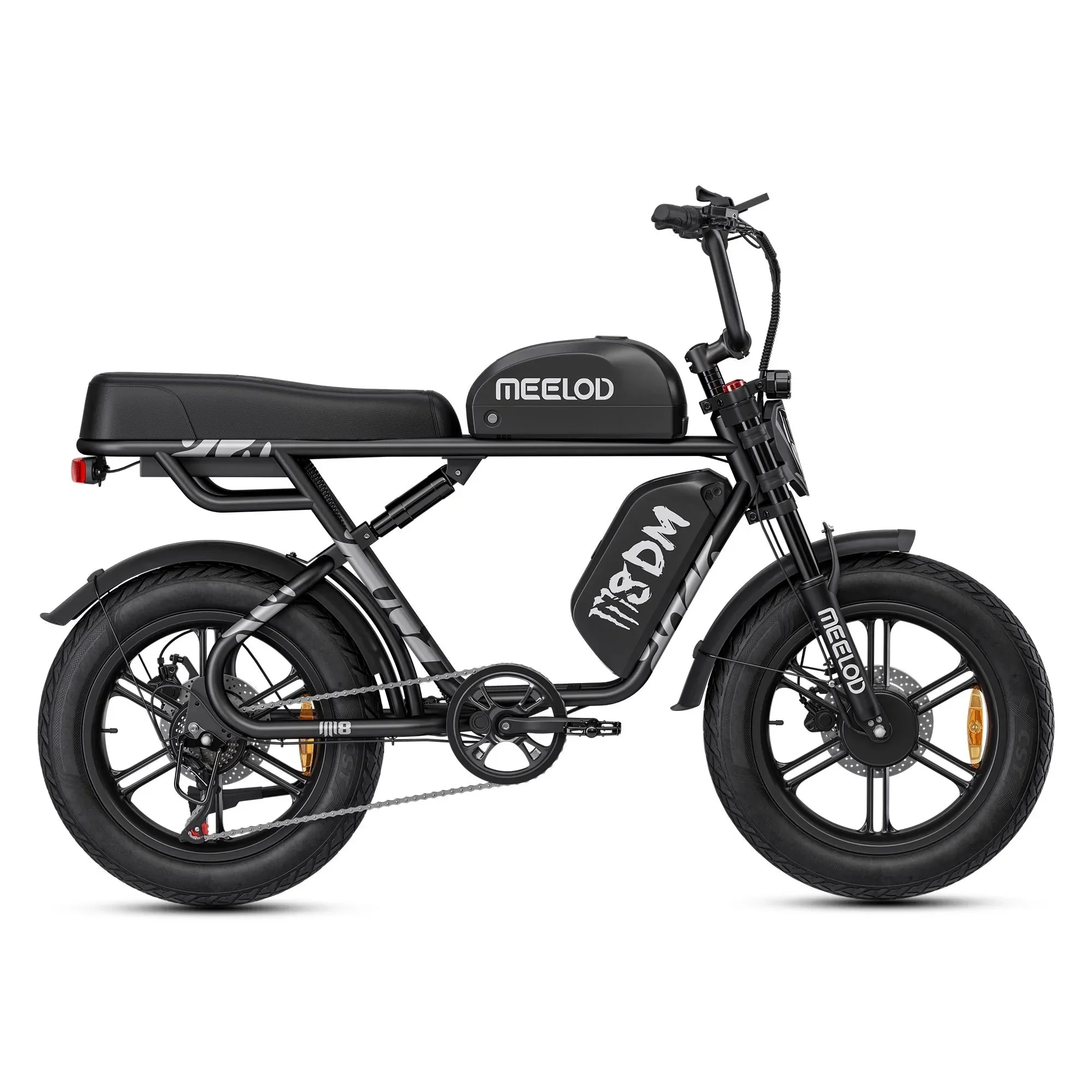 MEELOD M8DM | 2400W Dual Motor Fat Tire Ebike - Image 3