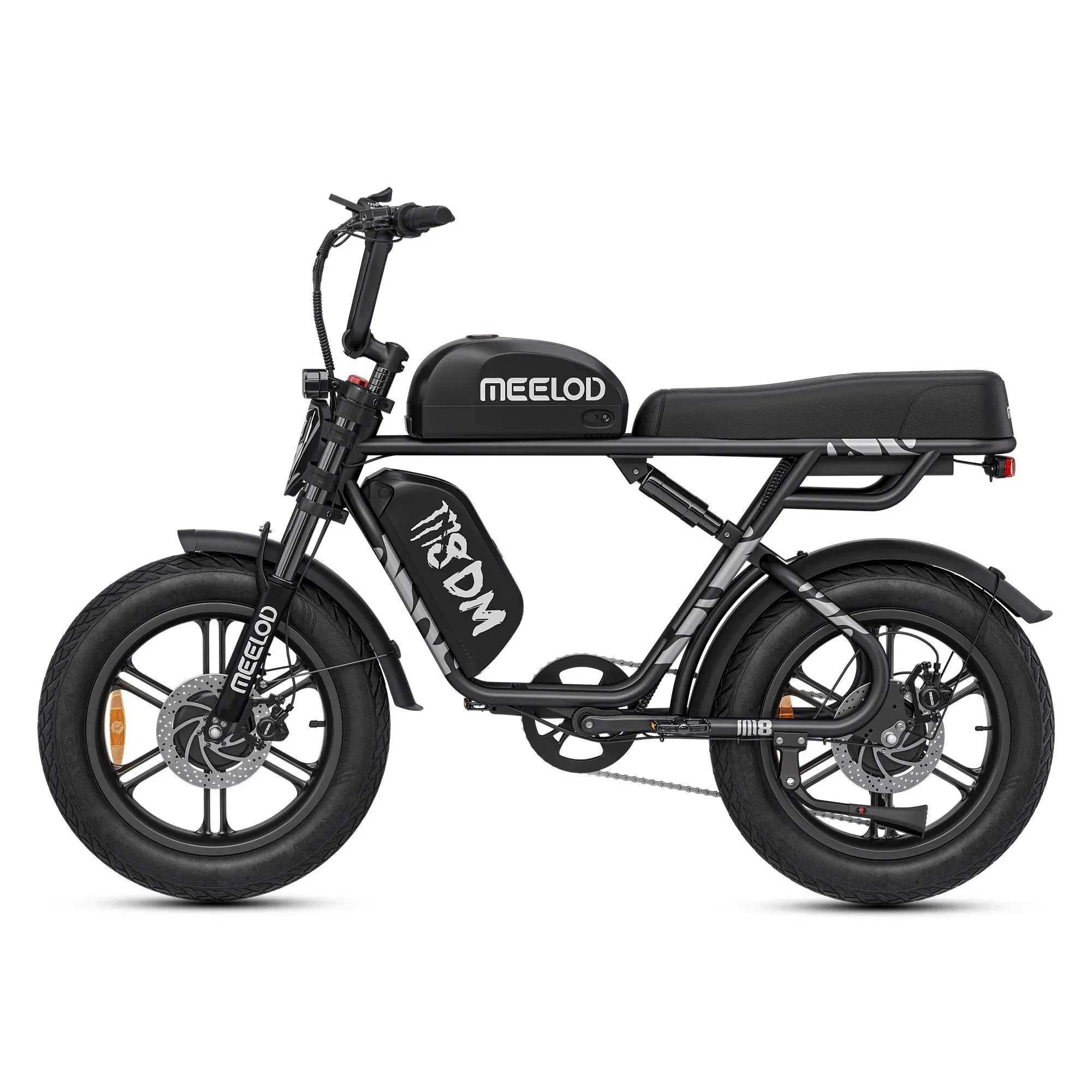 MEELOD M8DM | 2400W Dual Motor Fat Tire Ebike - Image 4