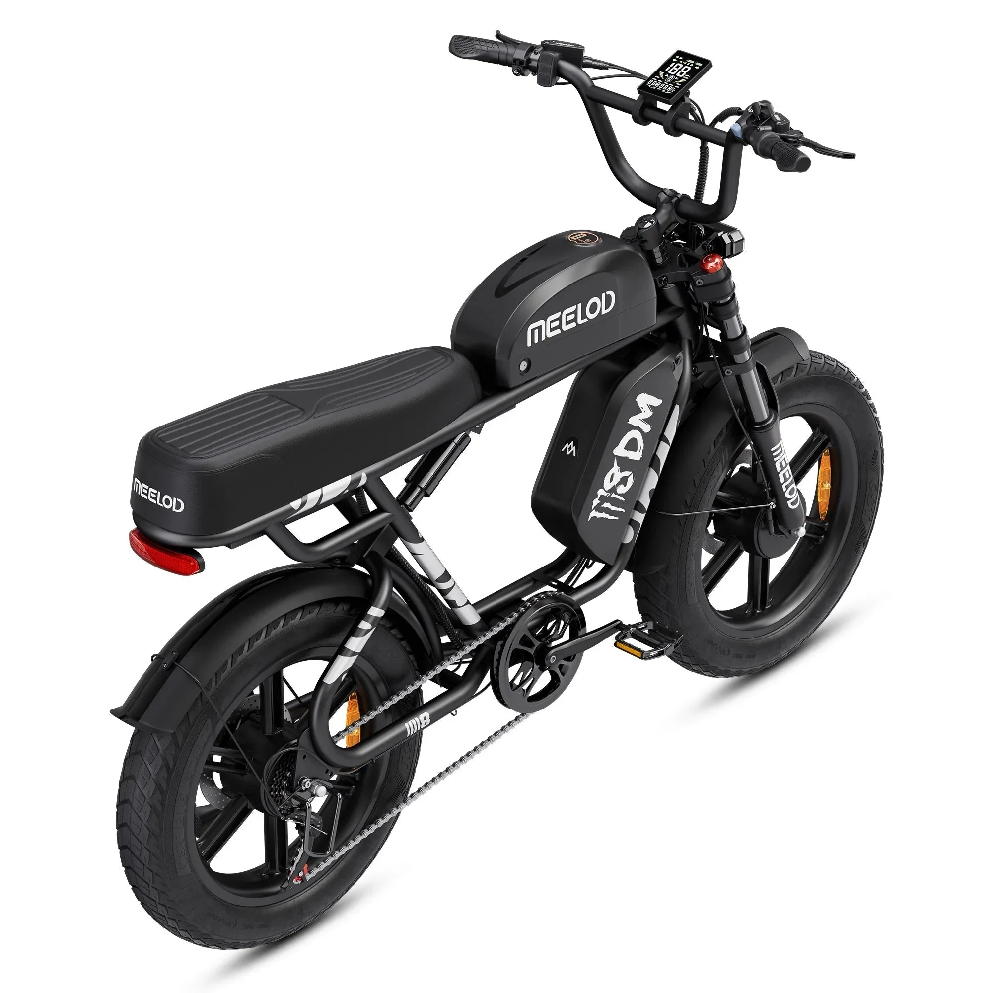 MEELOD M8DM | 2400W Dual Motor Fat Tire Ebike - Image 5