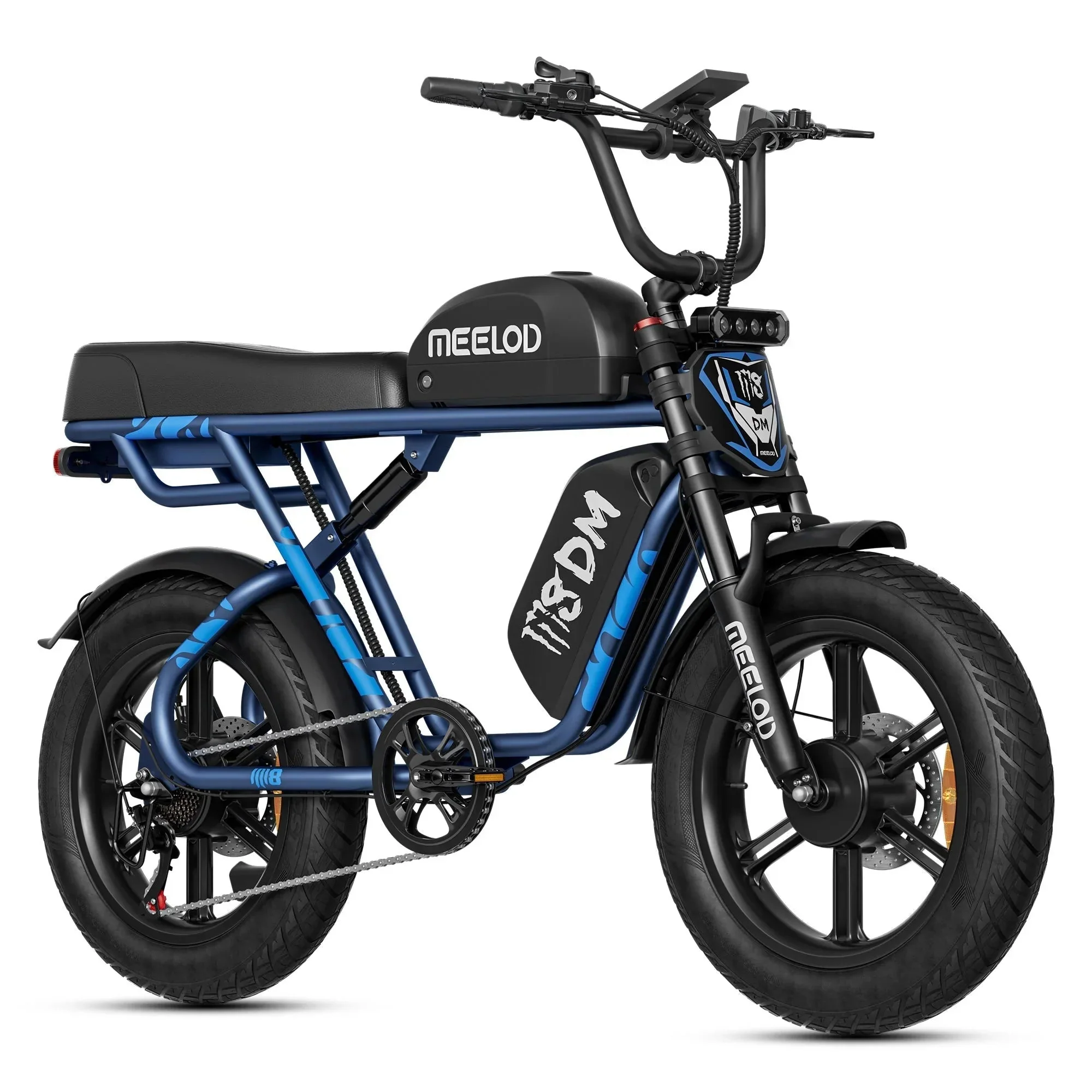 MEELOD M8DM | 2400W Dual Motor Fat Tire Ebike - Image 6