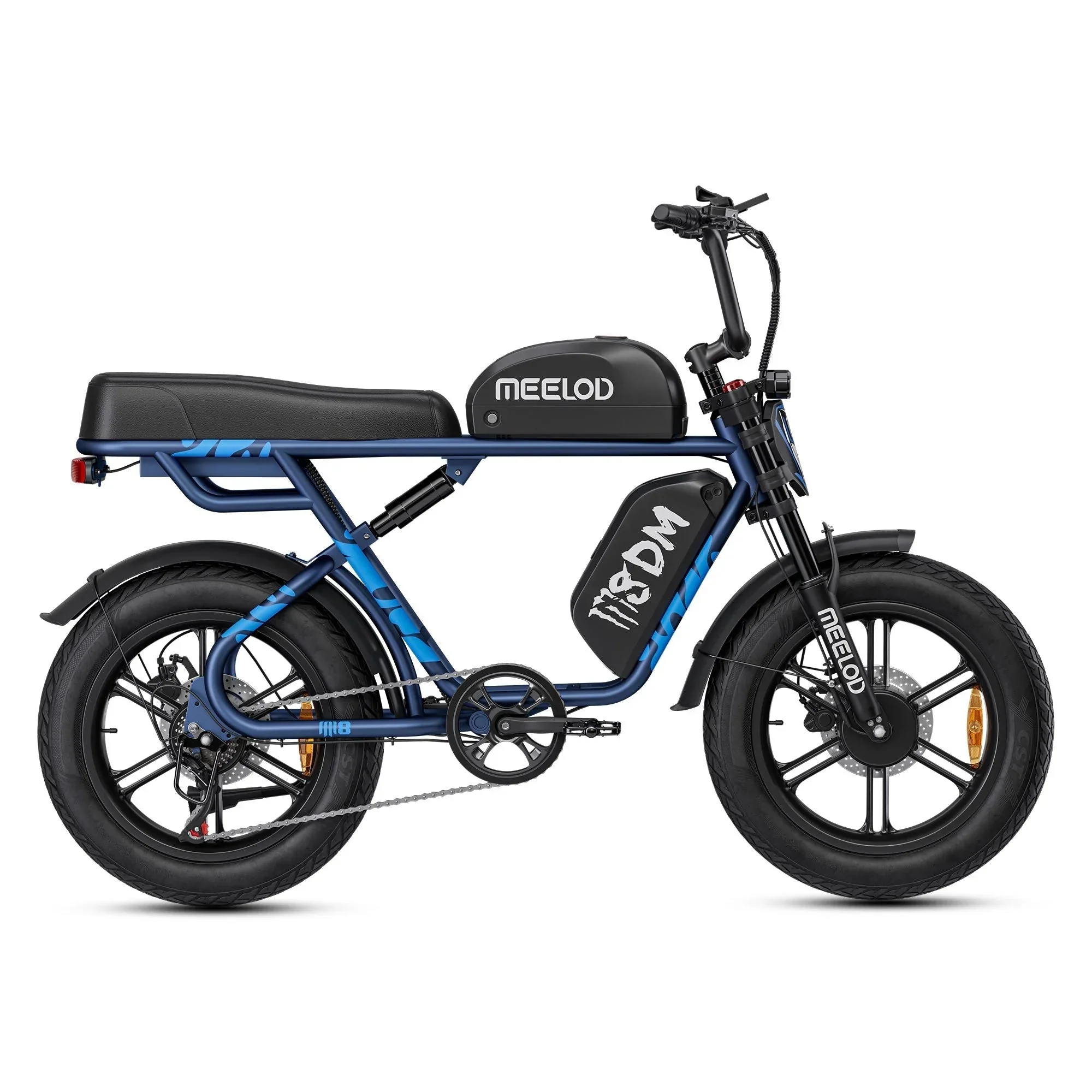 MEELOD M8DM | 2400W Dual Motor Fat Tire Ebike - Image 8
