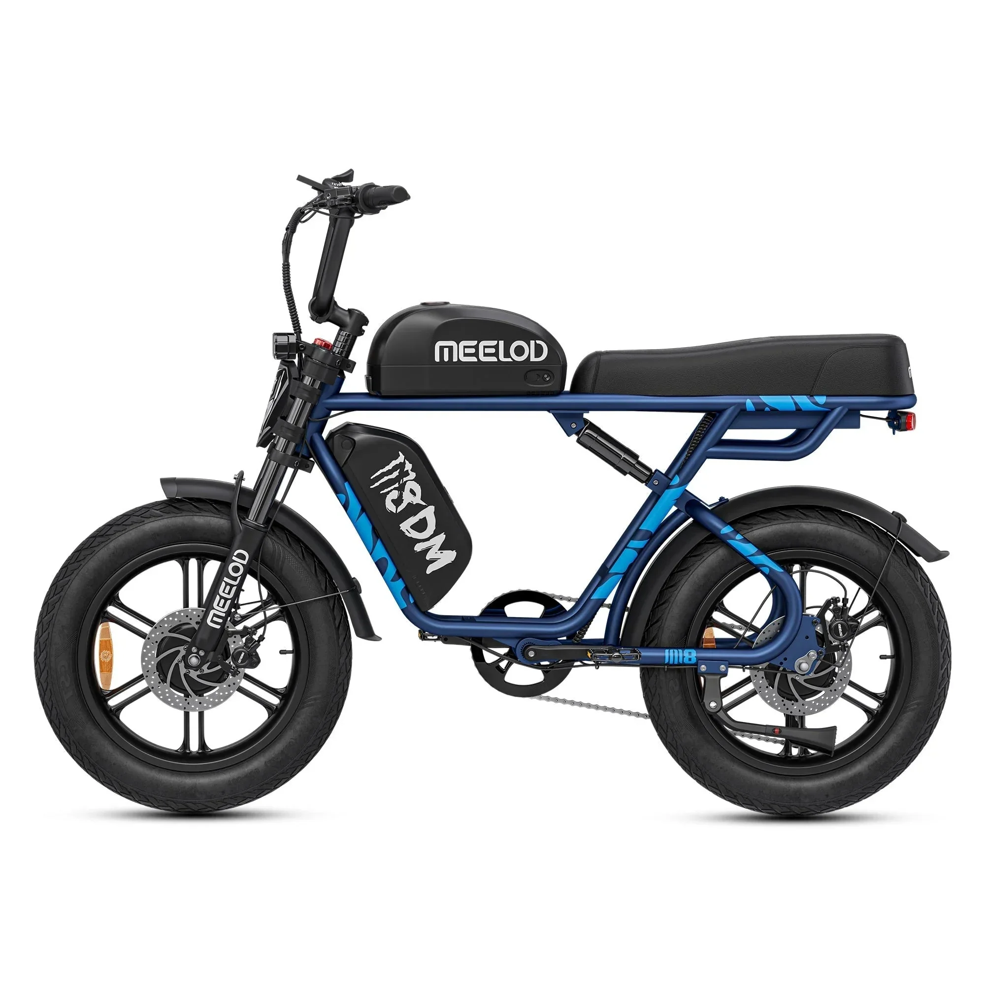 MEELOD M8DM | 2400W Dual Motor Fat Tire Ebike - Image 9