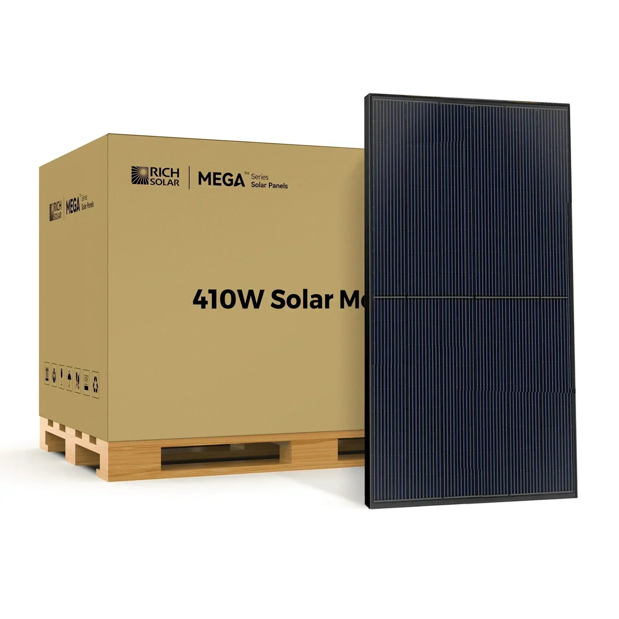 Rich Solar MEGA 410 Watt Solar Panel | Premium Grid-tie or Off-grid Solar Panel for Residential, Commercial, Agriculture - Image 2