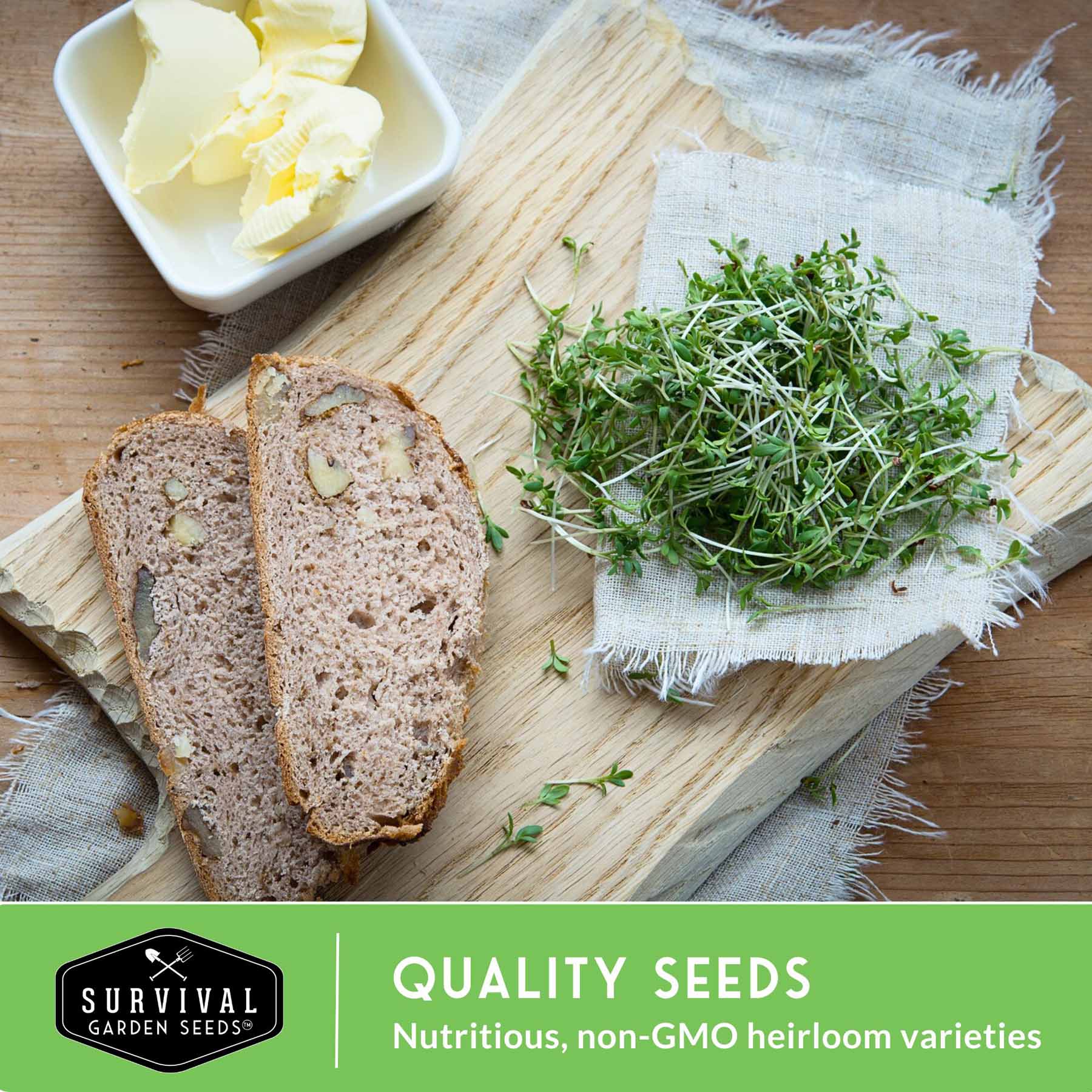 Microgreens Seeds Variety Pack – 5 Heirloom Non-GMO Microgreen Seed Packs for Indoor Growing & Sprouting - Image 5