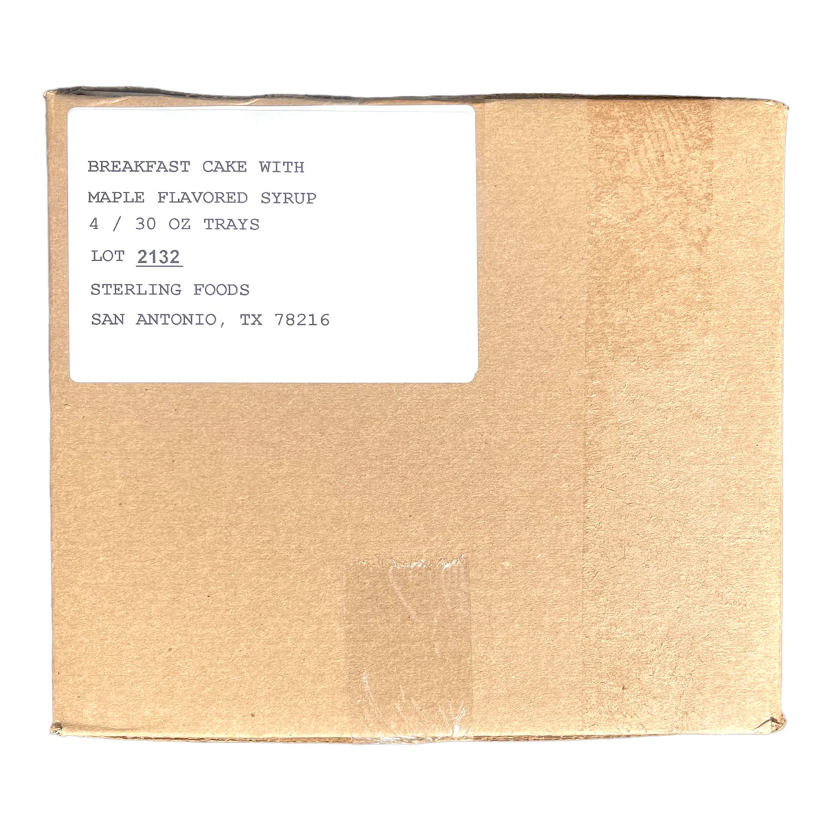 Military MRE Tray Pack, Breakfast Cake with Maple Syrup, Ready to Eat (UGR Component) - Image 5