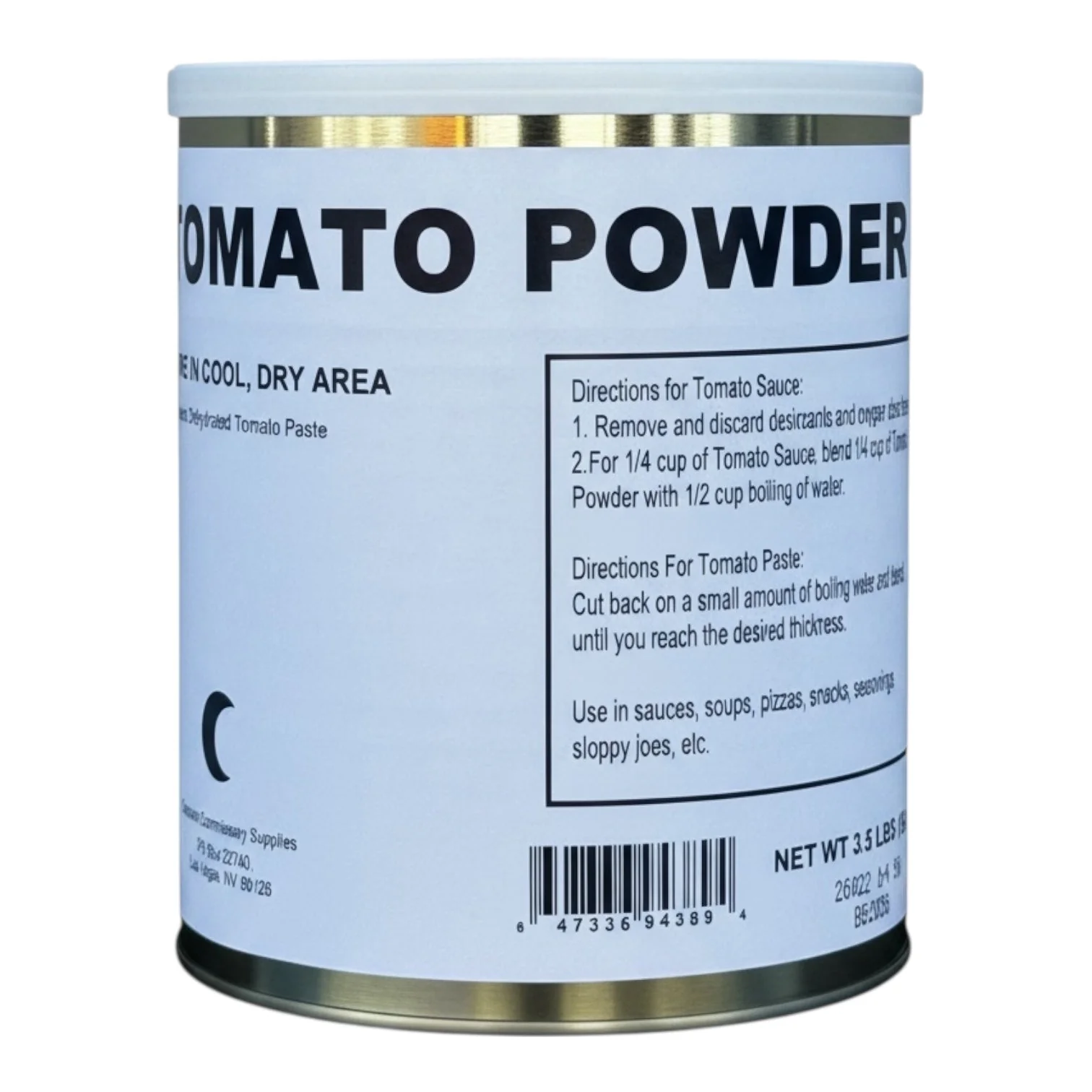 Military Surplus Dehydrated Tomato Powder - Image 2