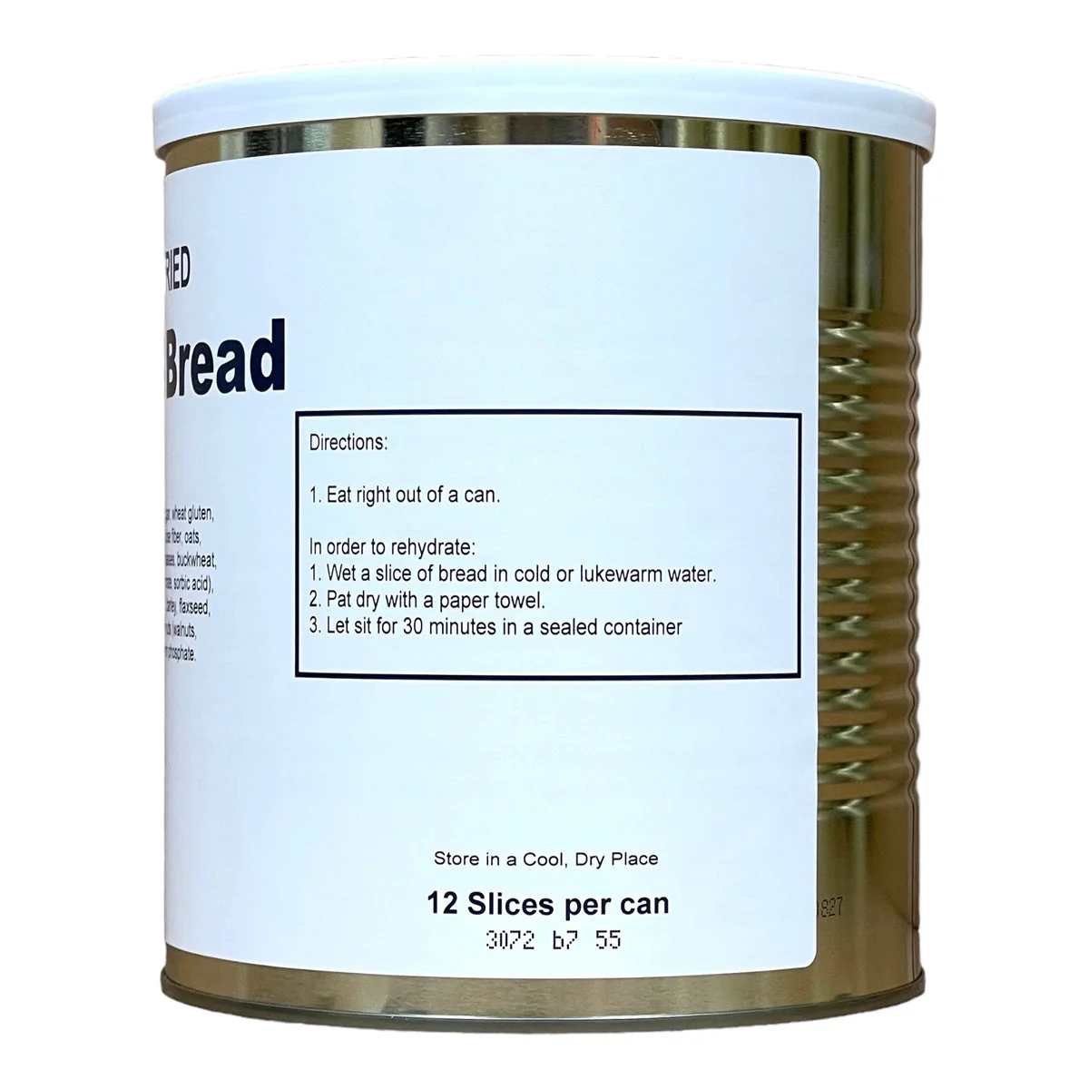 Military Surplus Freeze Dried 12-Grain Bread - Image 3