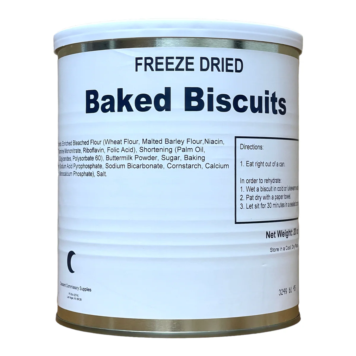 Military Surplus Freeze Dried Baked Biscuits - Image 2