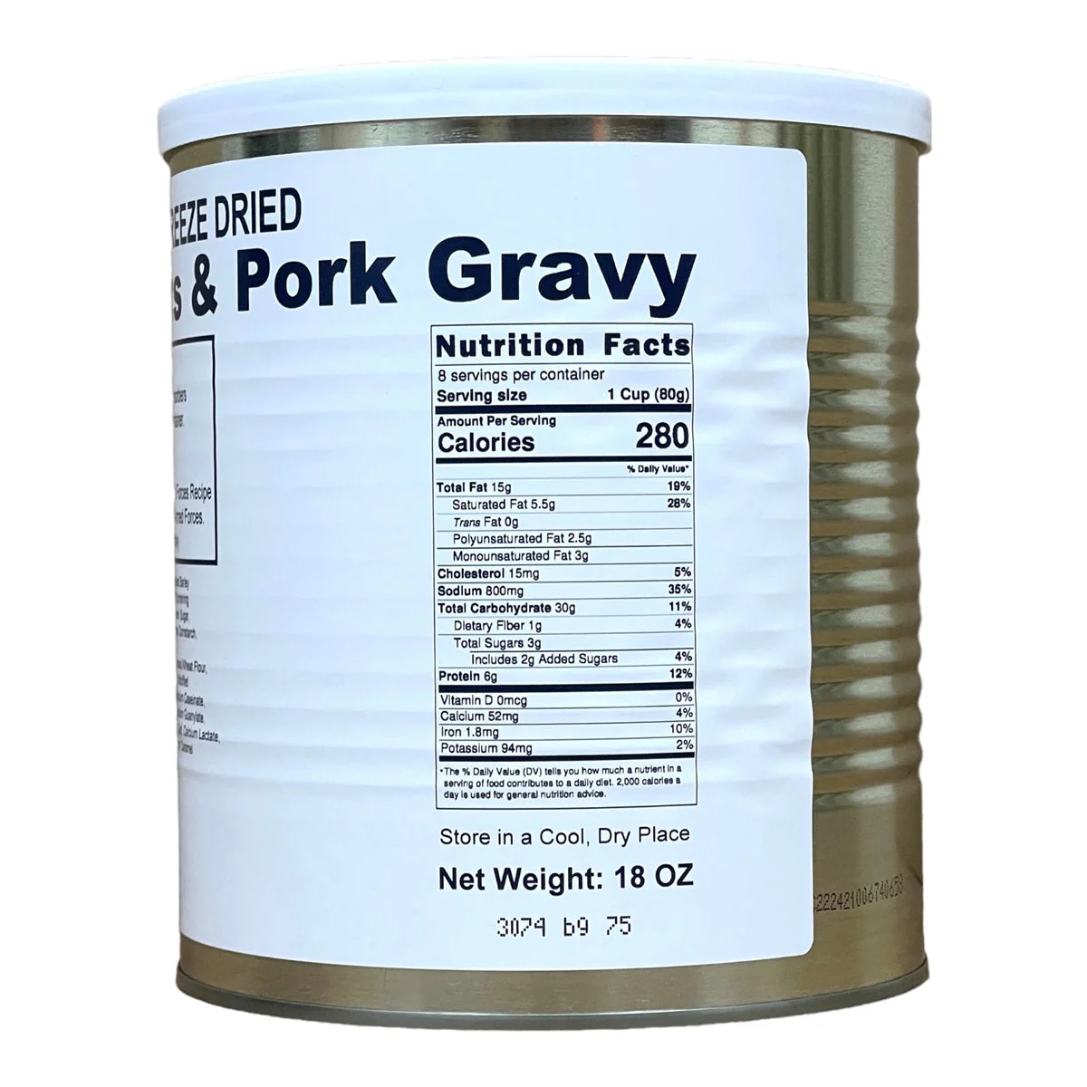 Military Surplus Freeze Dried Biscuits and Gravy - Image 3