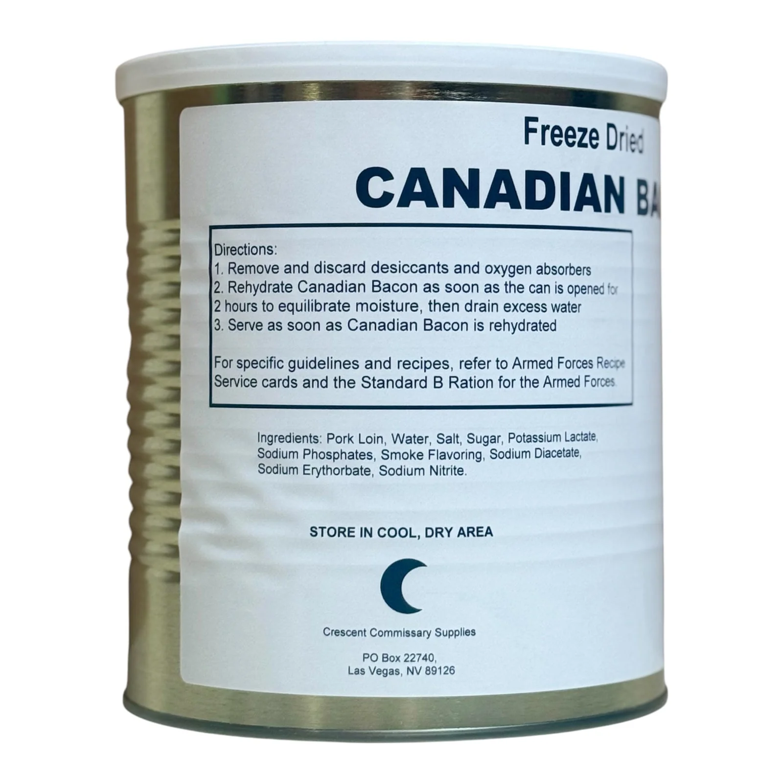 Military Surplus Freeze Dried Canadian Bacon - Image 4
