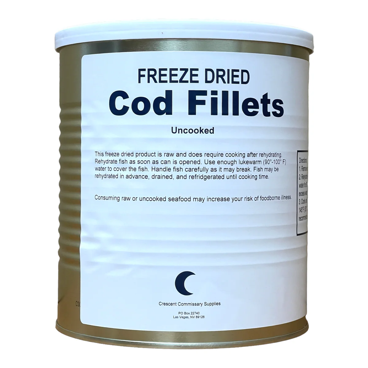 Military Surplus Freeze Dried Cod Fillets - Image 2