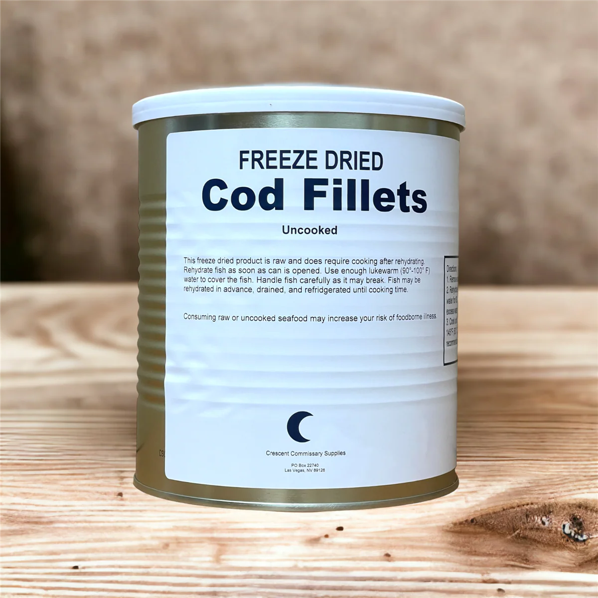 Military Surplus Freeze Dried Cod Fillets - Image 3