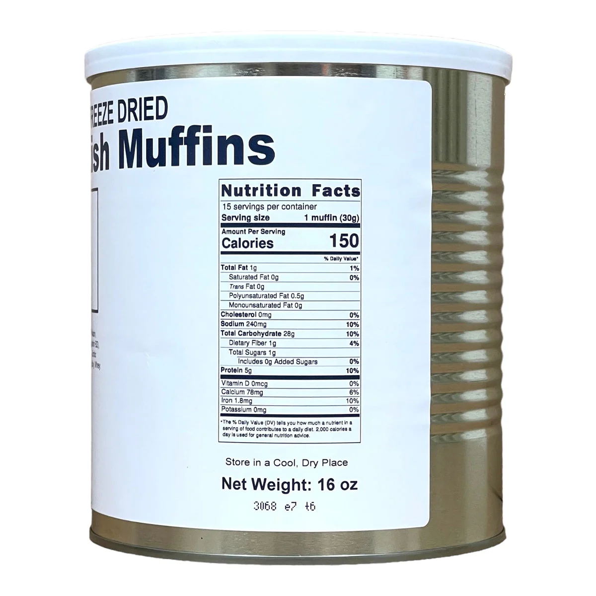 Military Surplus Freeze Dried English Muffins - Image 4