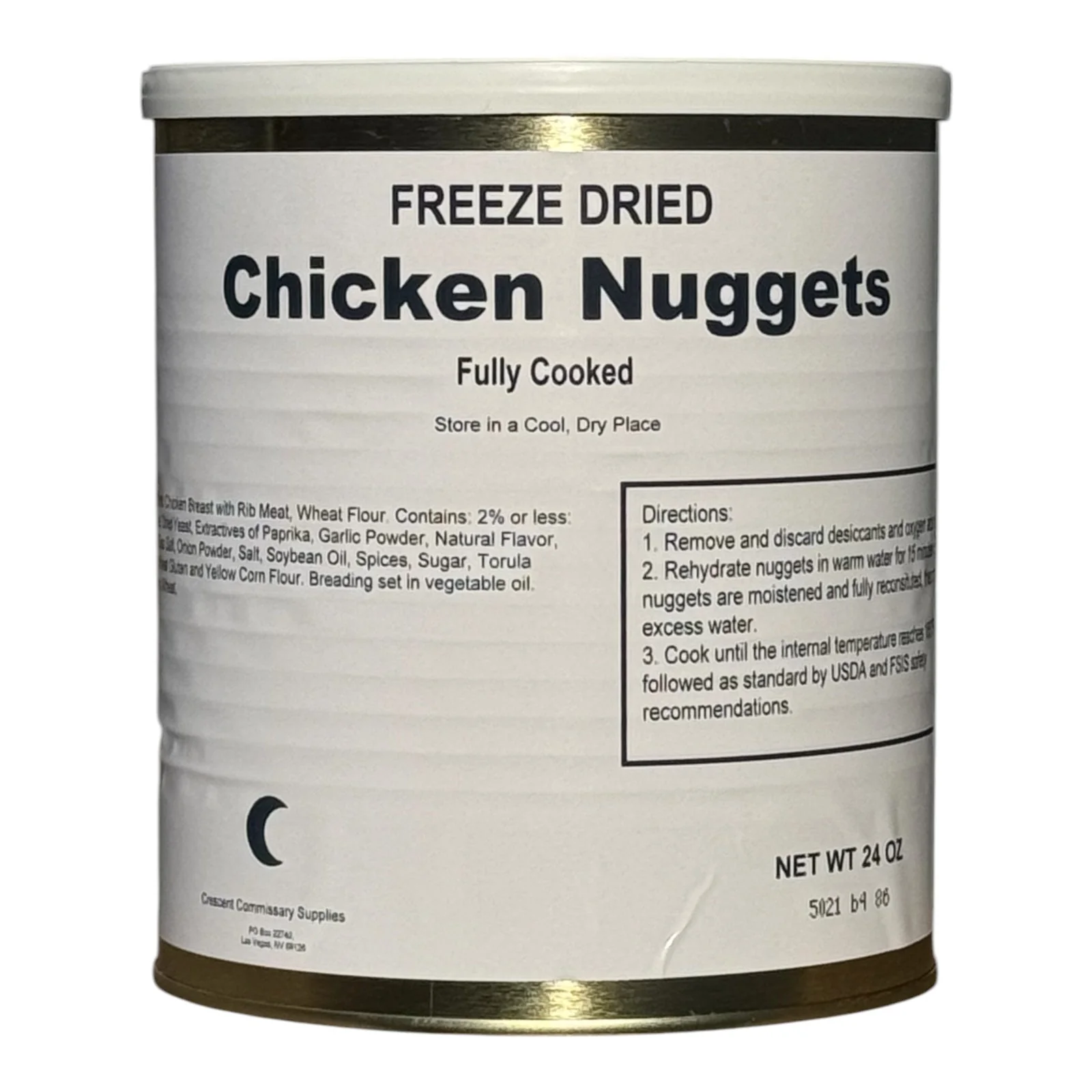 Military Surplus Freeze Dried Fully Cooked Chicken Nuggets - Image 2