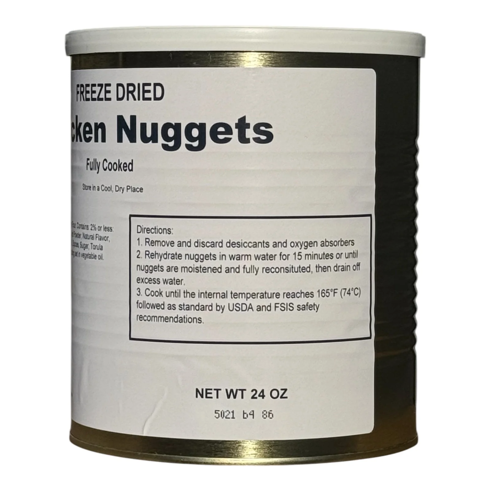 Military Surplus Freeze Dried Fully Cooked Chicken Nuggets - Image 4