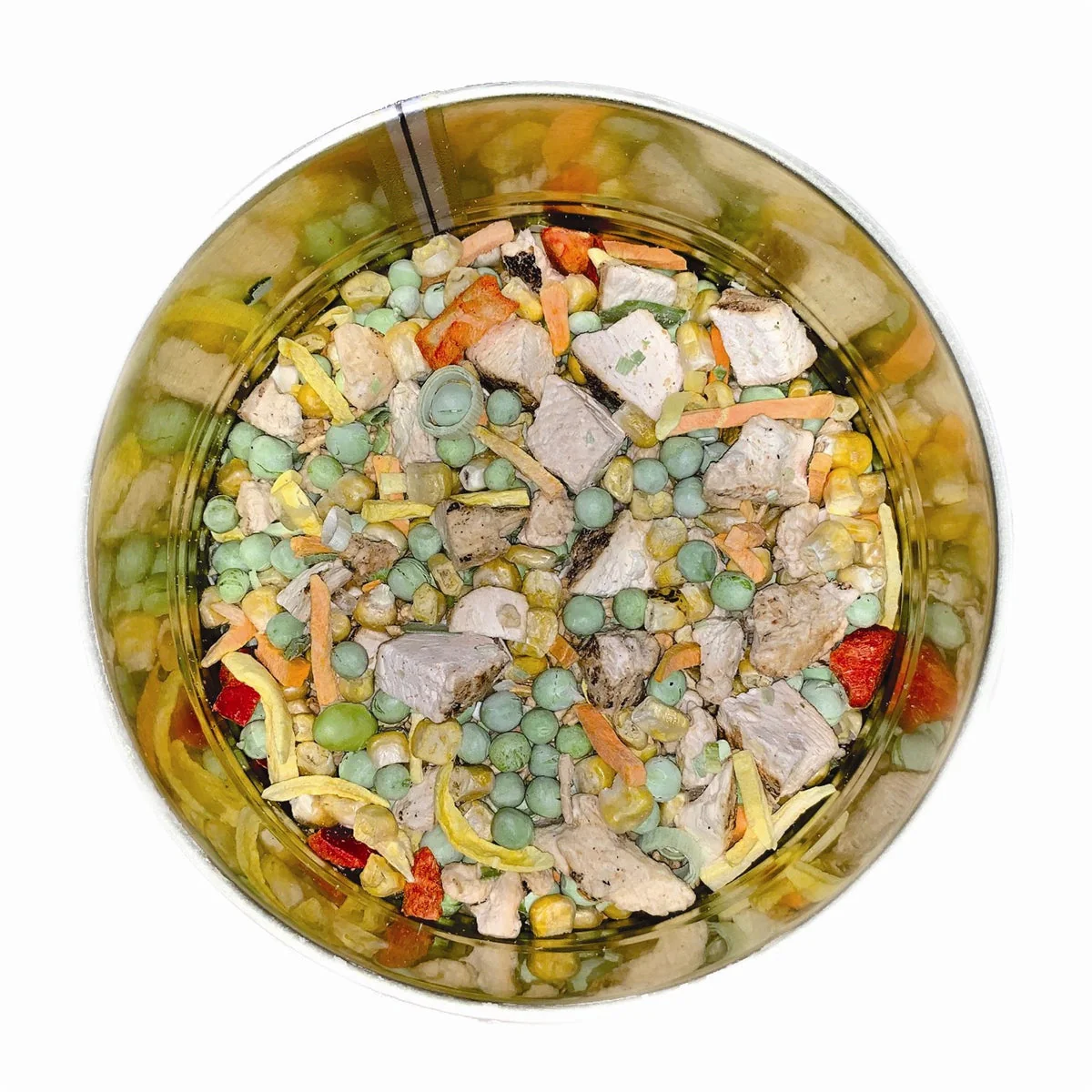 Military Surplus Freeze Dried Japanese Style Chicken with Fried Rice and Vegetables - Image 5