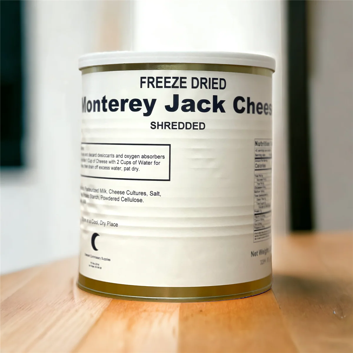 Military Surplus Freeze Dried Monterey Jack Cheese - Image 2