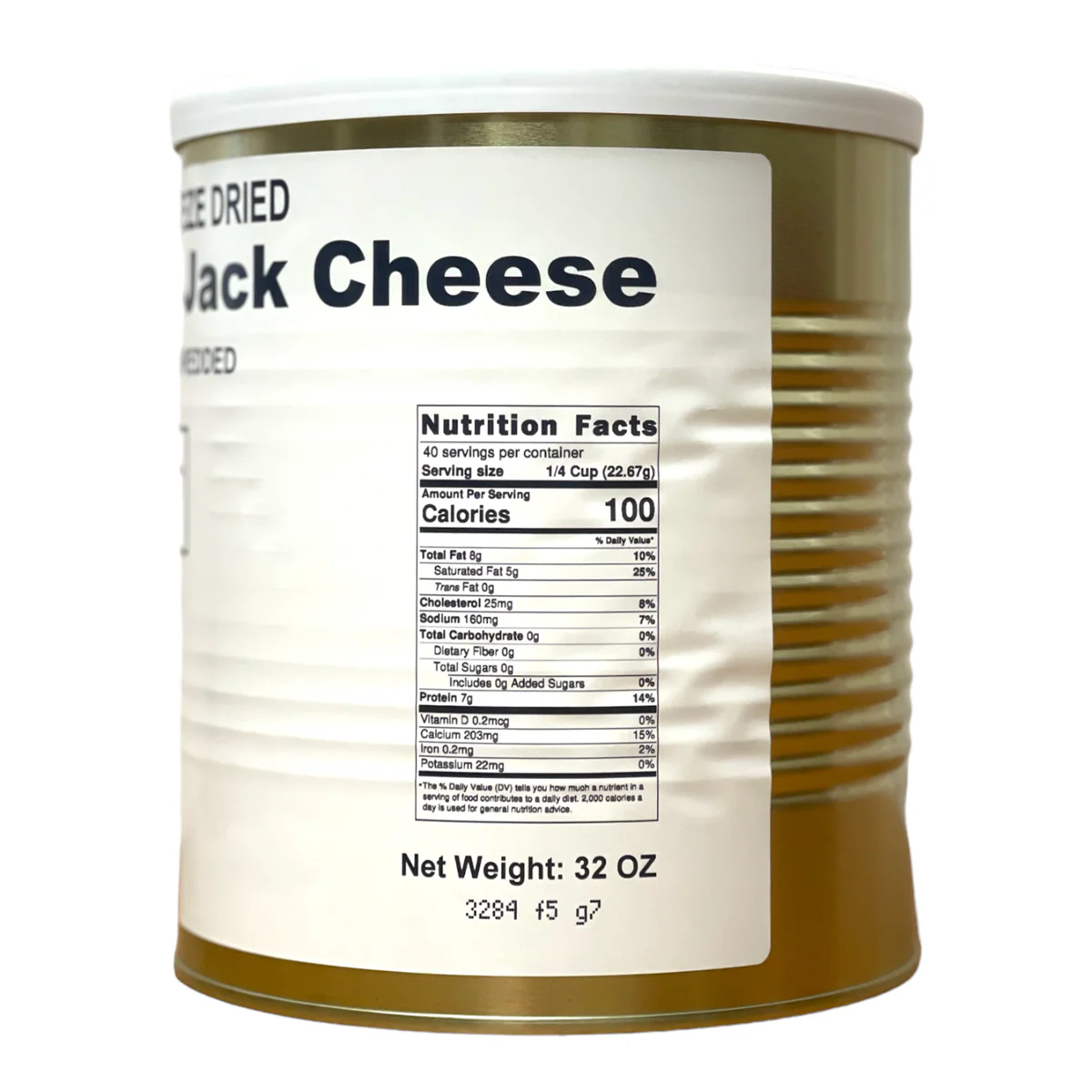 Military Surplus Freeze Dried Monterey Jack Cheese - Image 3