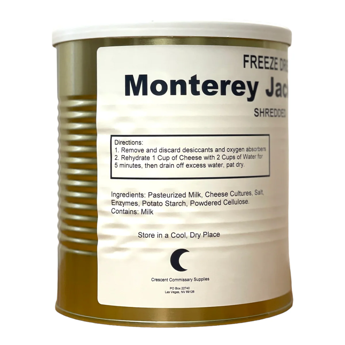 Military Surplus Freeze Dried Monterey Jack Cheese - Image 4