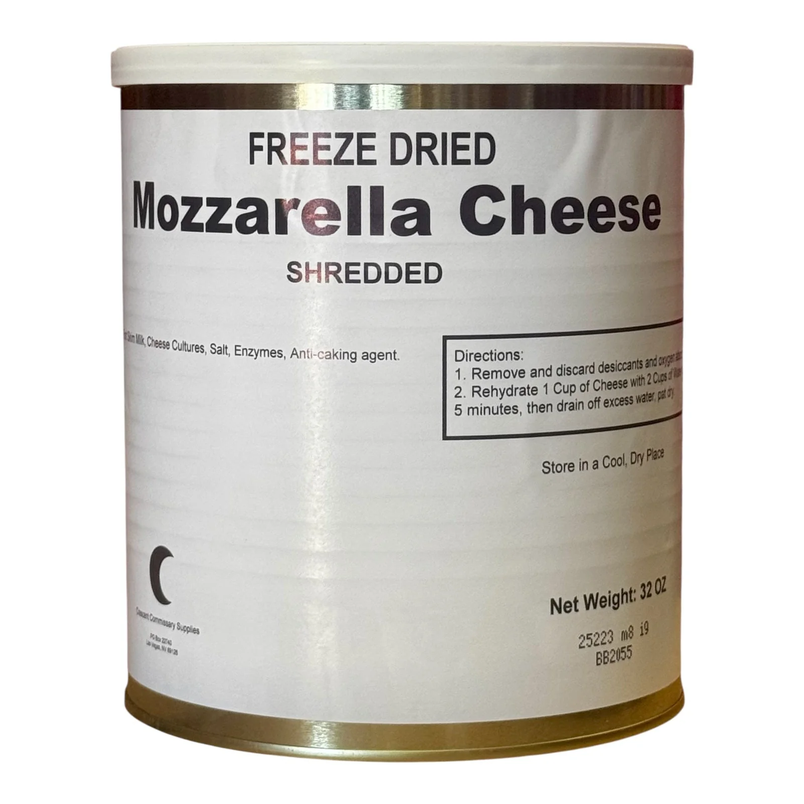 Military Surplus Freeze Dried Mozzarella Cheese - Image 2