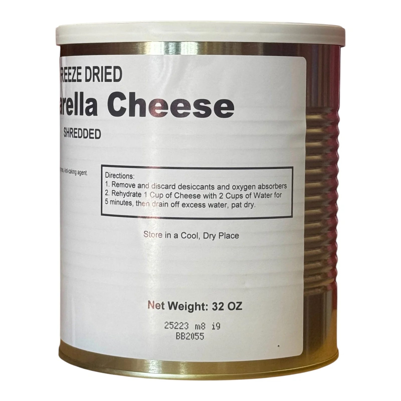 Military Surplus Freeze Dried Mozzarella Cheese - Image 3