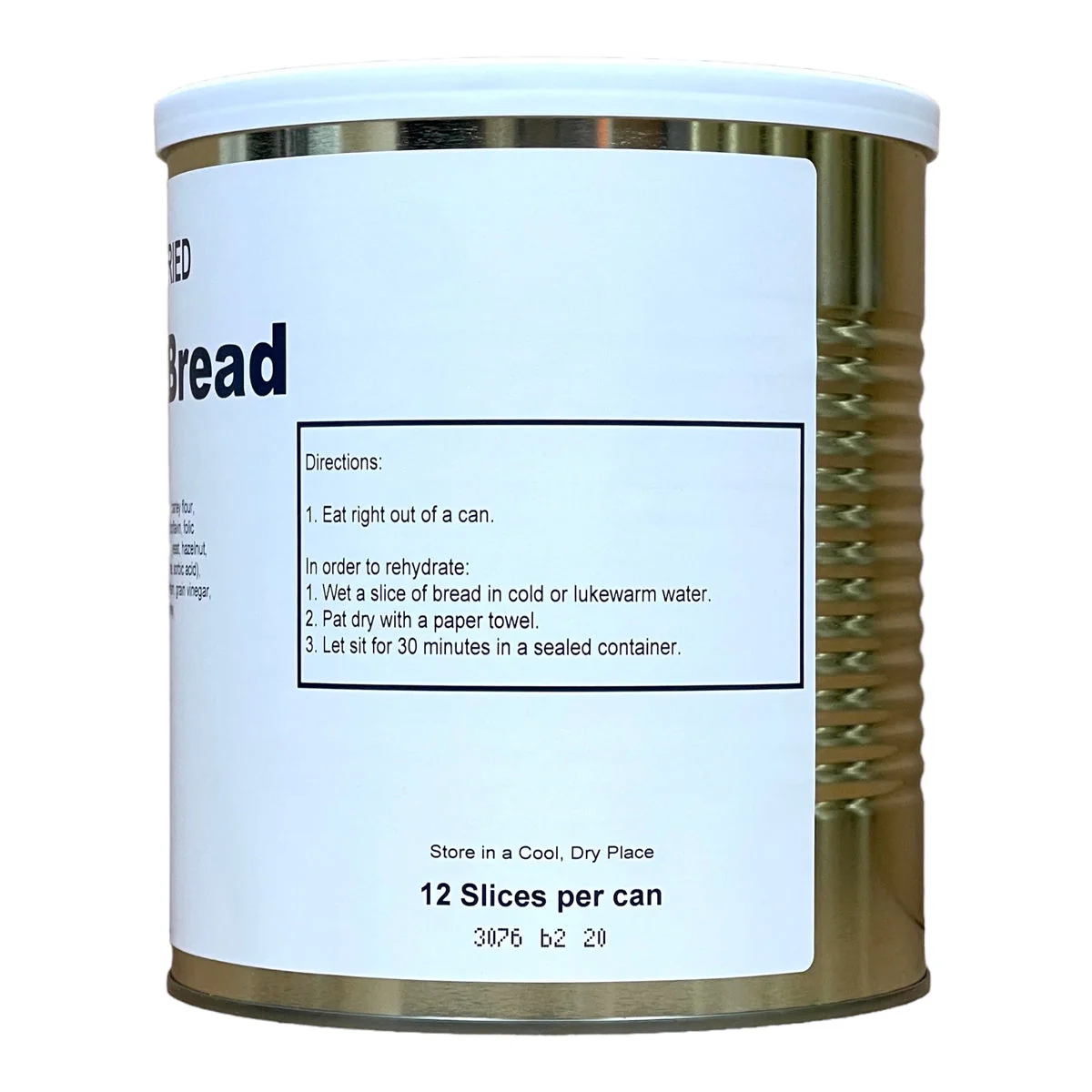 Military Surplus Freeze Dried Oat Nut Bread - Image 3