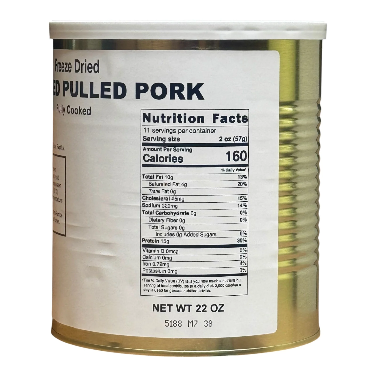 Military Surplus Freeze Dried Pulled Pork - Image 3