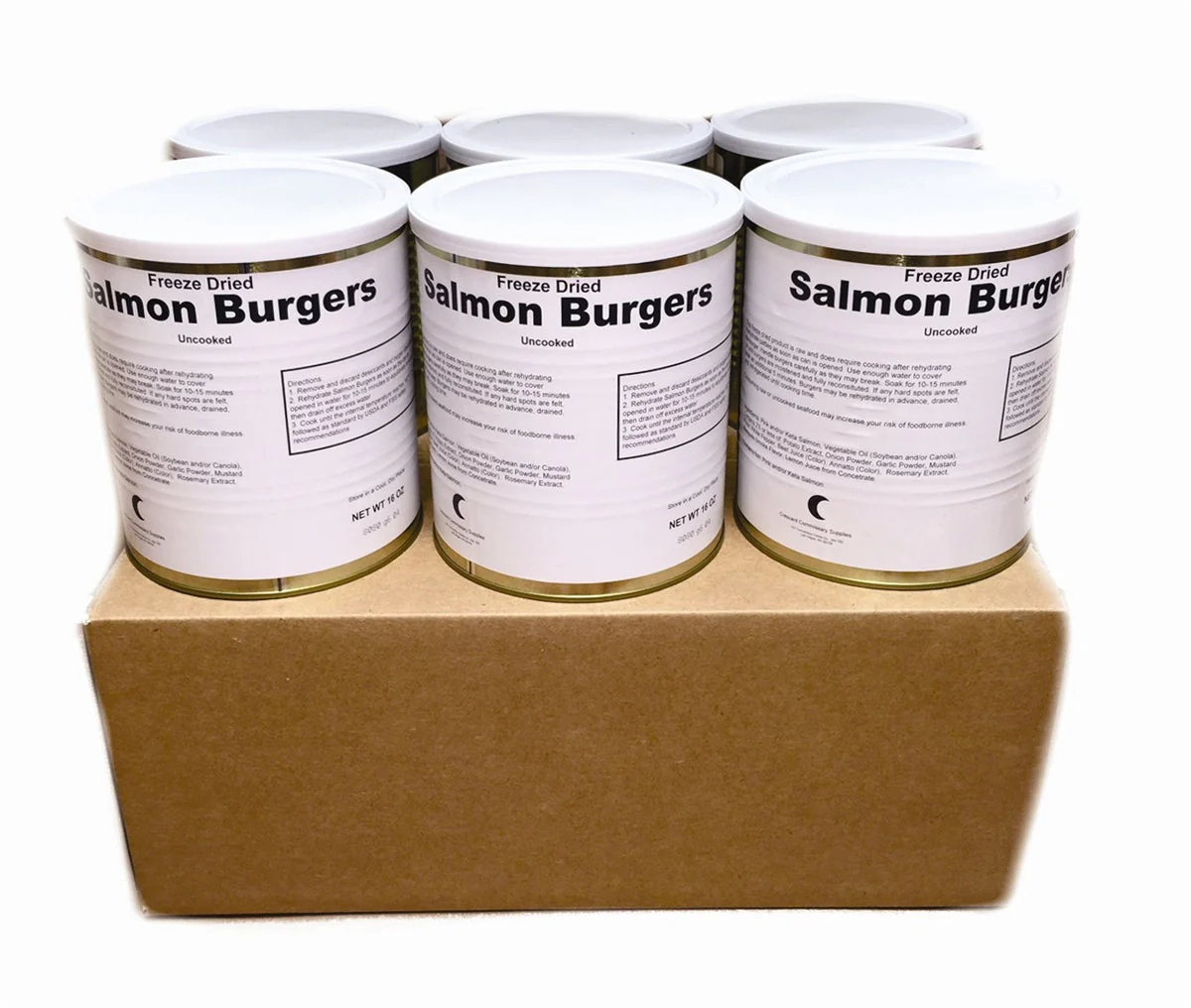 Military Surplus Freeze Dried Salmon Burgers - Image 5