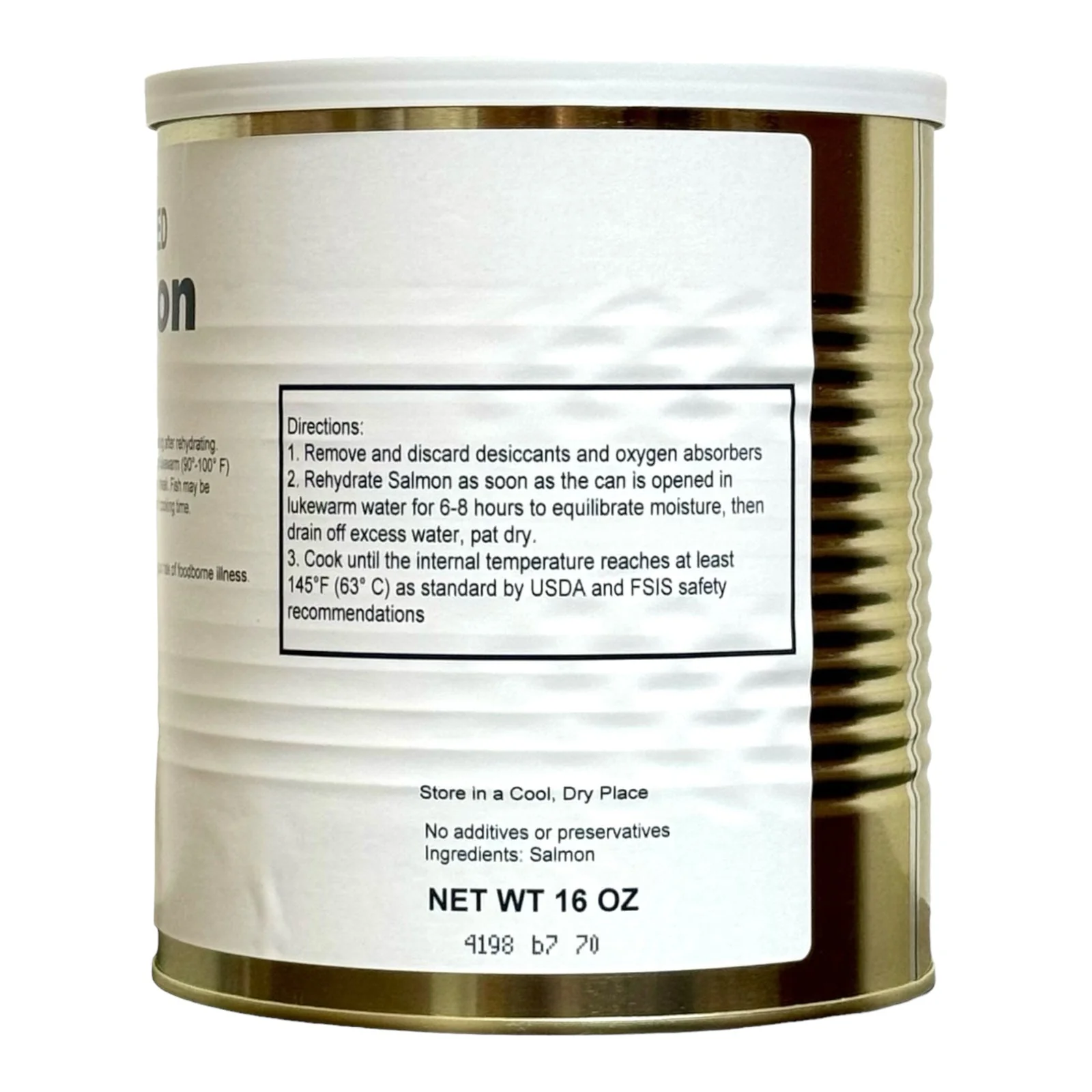 Military Surplus Freeze Dried Salmon Fillets - Image 2